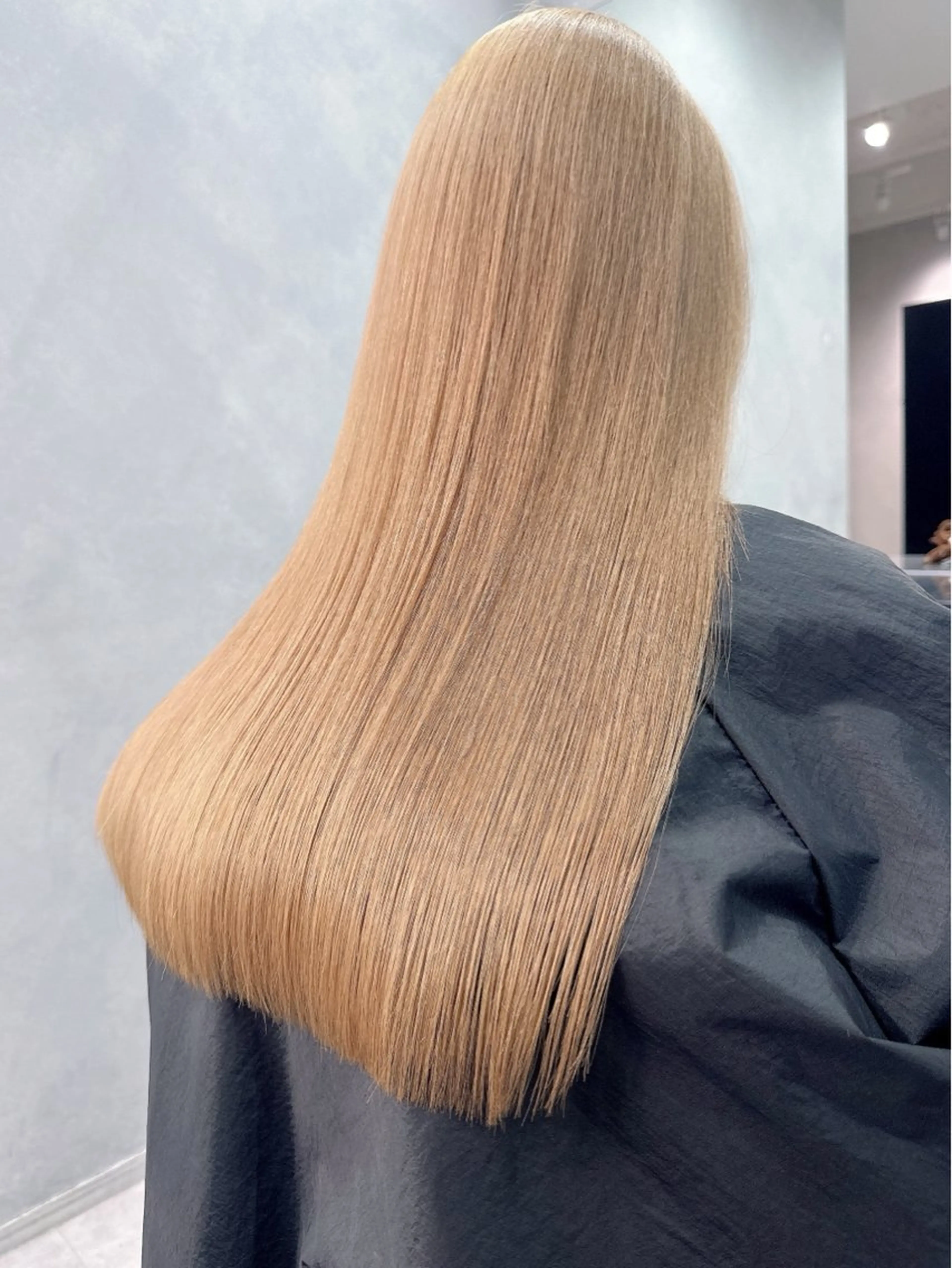 ロング 伸ばしかけ 髪質改善 ロング 縮毛矯正 トリートメント 縮毛矯正 トリートメント LUANA/千種 竹内康のヘアスタイル