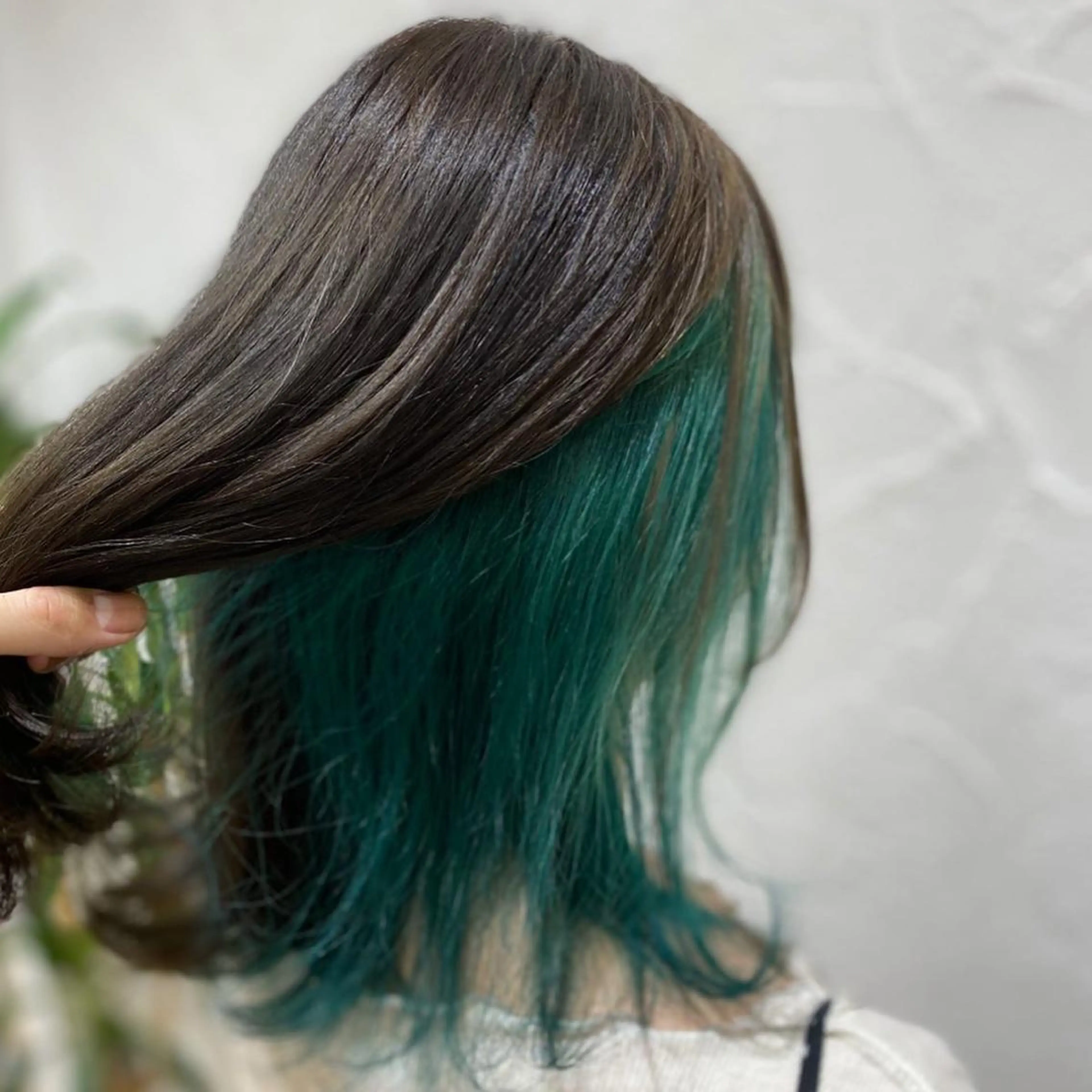 セミロング カラー 堀 大輔のヘアスタイル