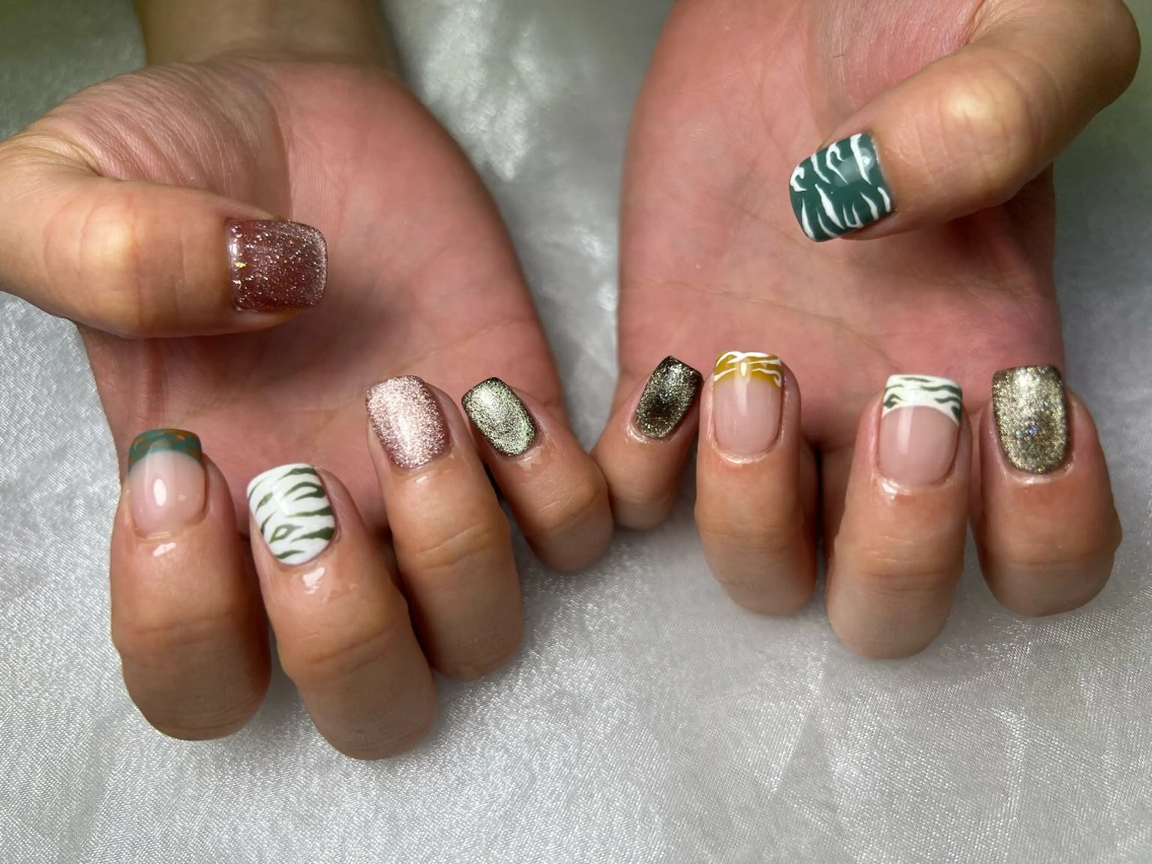 ネイル ハンドネイル Mana‪ ‪·͜· ❤︎‬のネイルデザイン