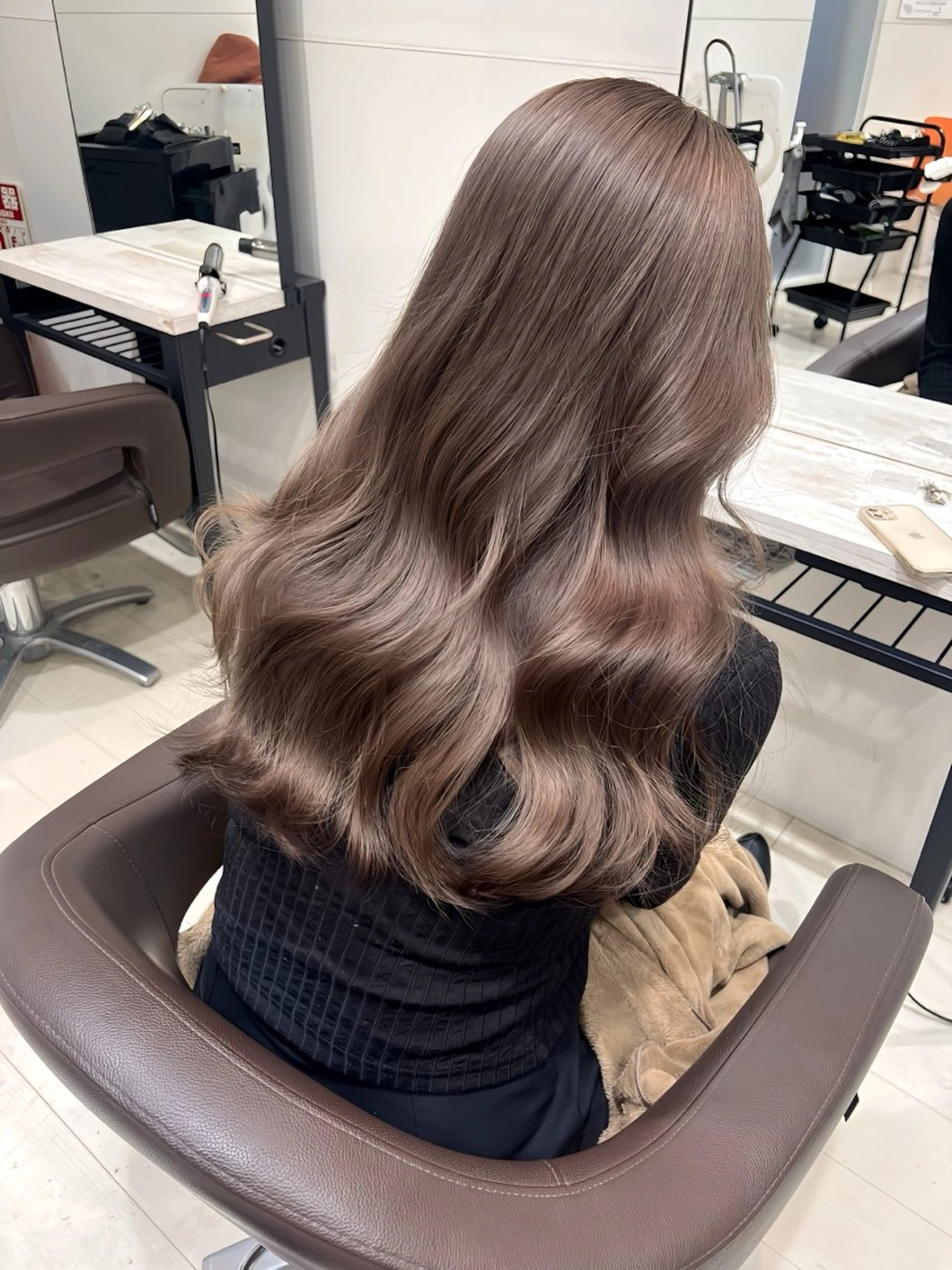 ロング 白髪ぼかし/髪質 改善/KOMORIのヘアスタイル