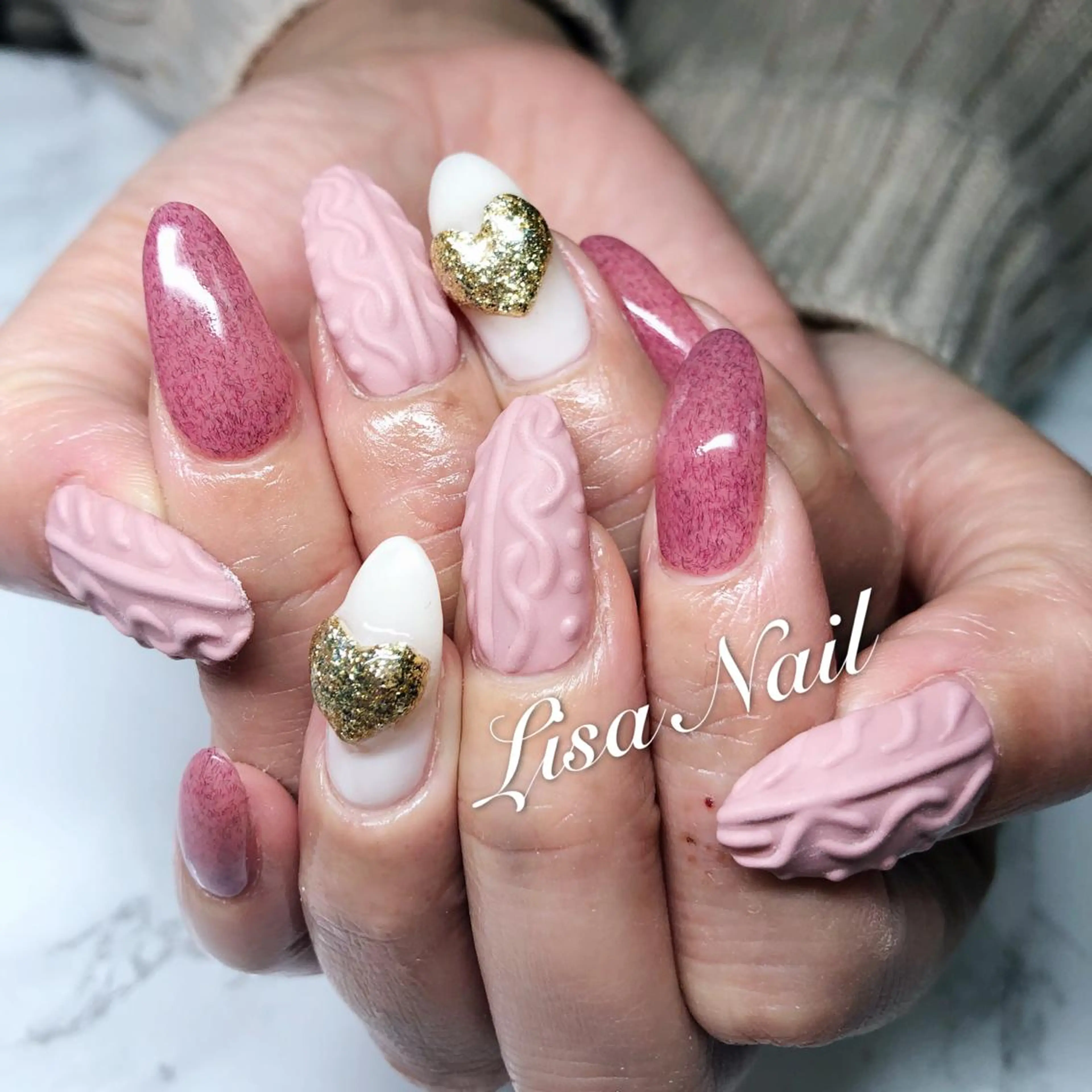 ネイル 🎀 RI🎀のネイルデザイン