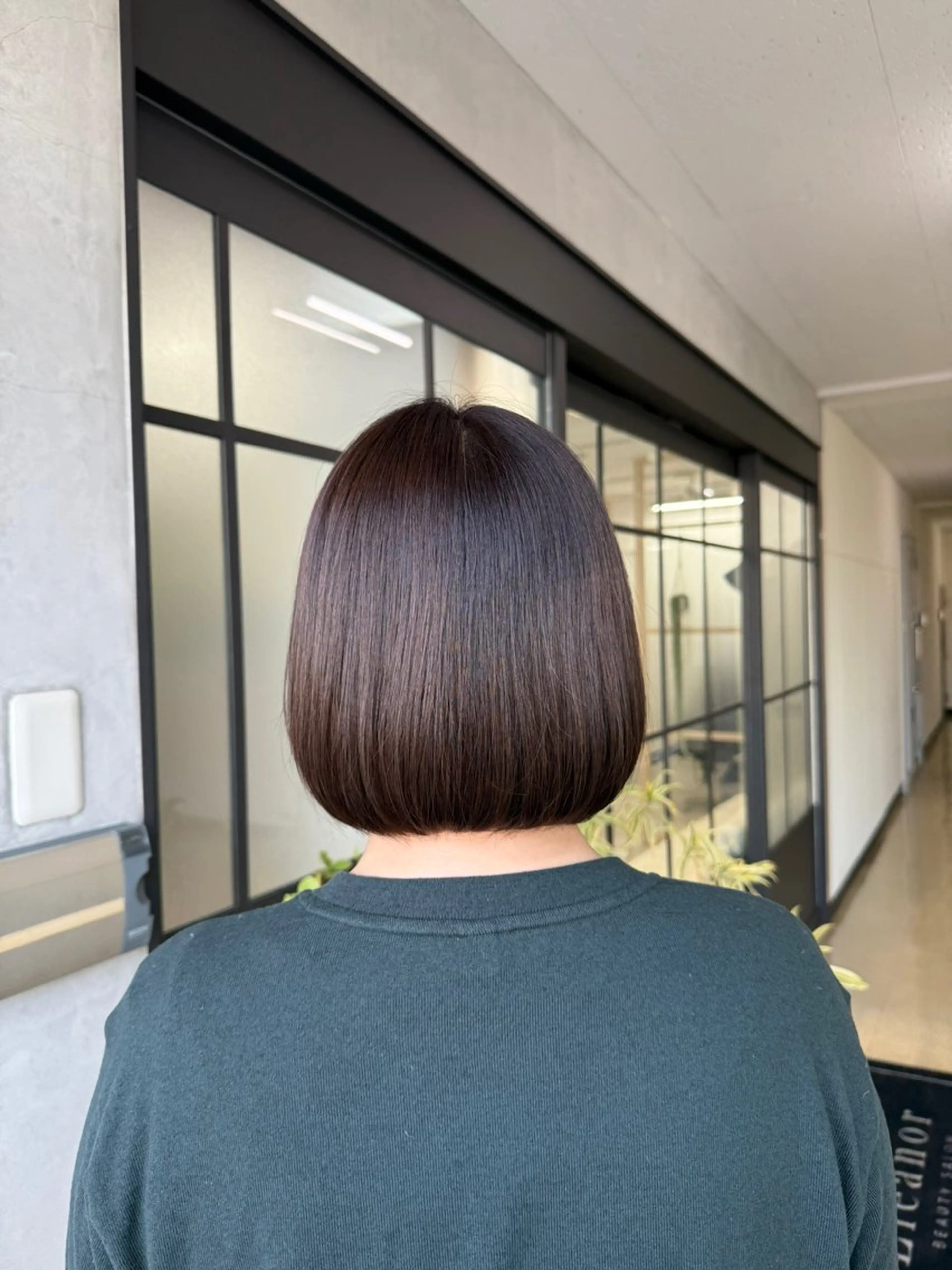 ショート ボブ カット ヘアカラー トリートメント ヤマダレナ/個室/ 透明感艶カラー😽✨のヘアスタイル