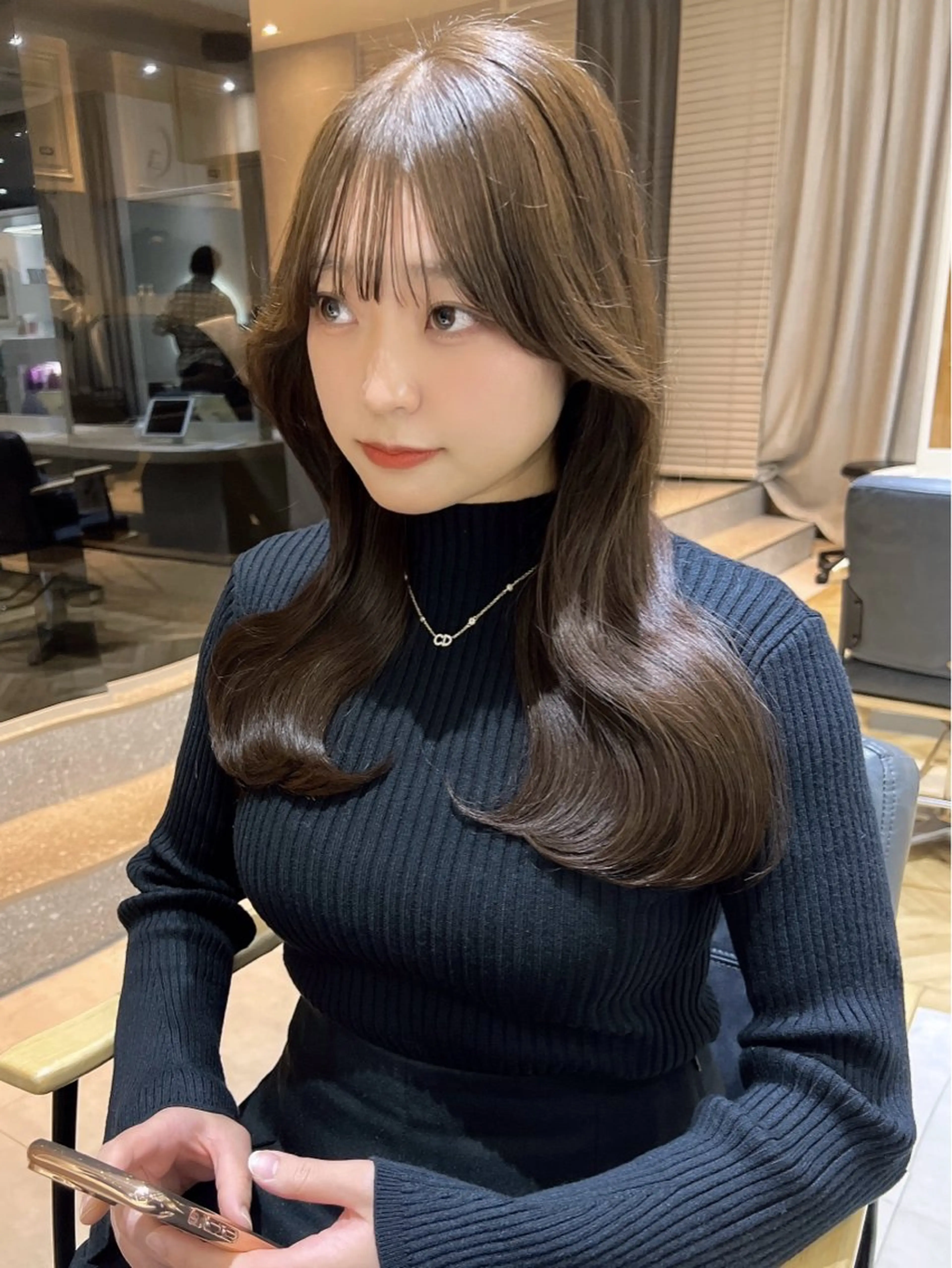 【オススメNo.1🙉】透明感🧡髪質改善inイルミナorアディクシーカラー➕韓国風カット➕2ステップトリートメント🧡の写真