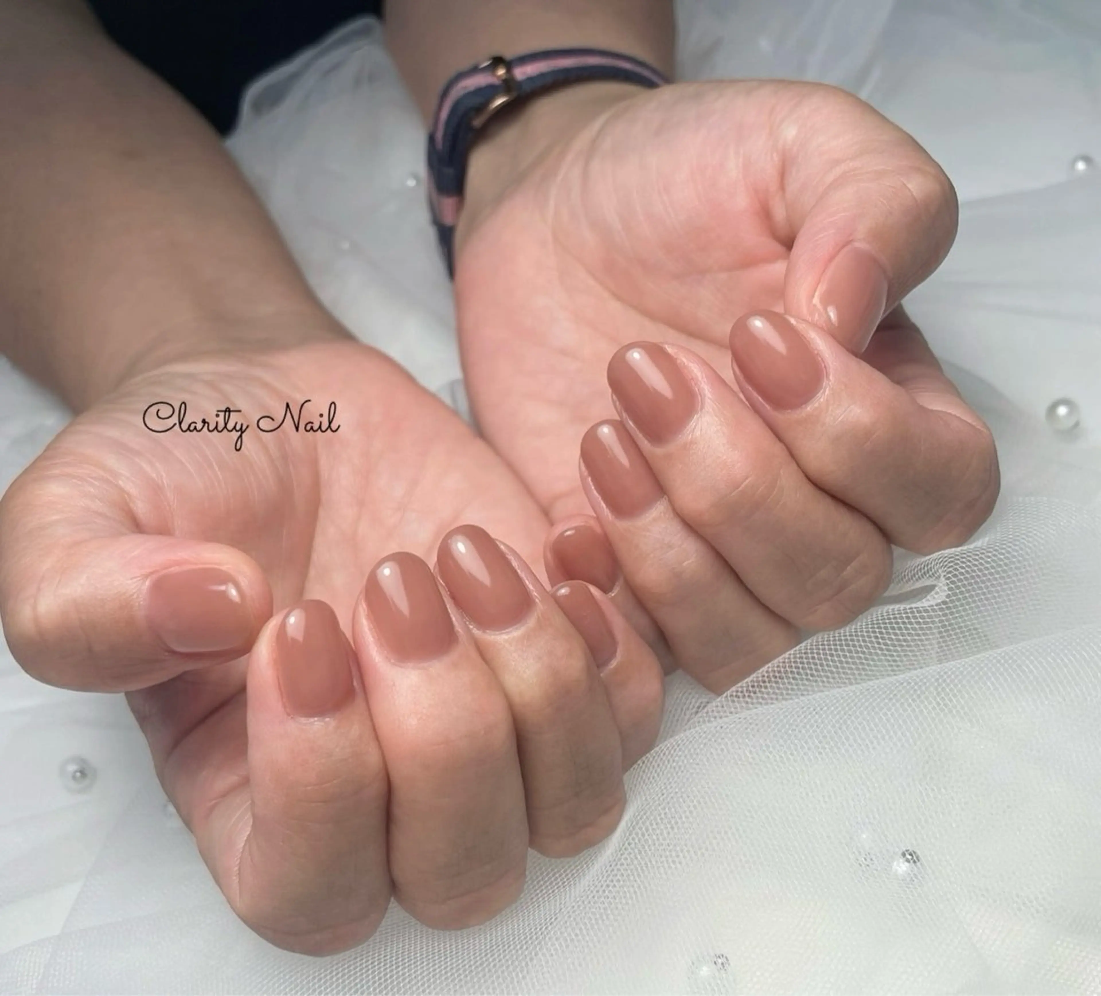 ネイル ワンカラーネイル ハンドネイル Clarity Nailのネイルデザイン