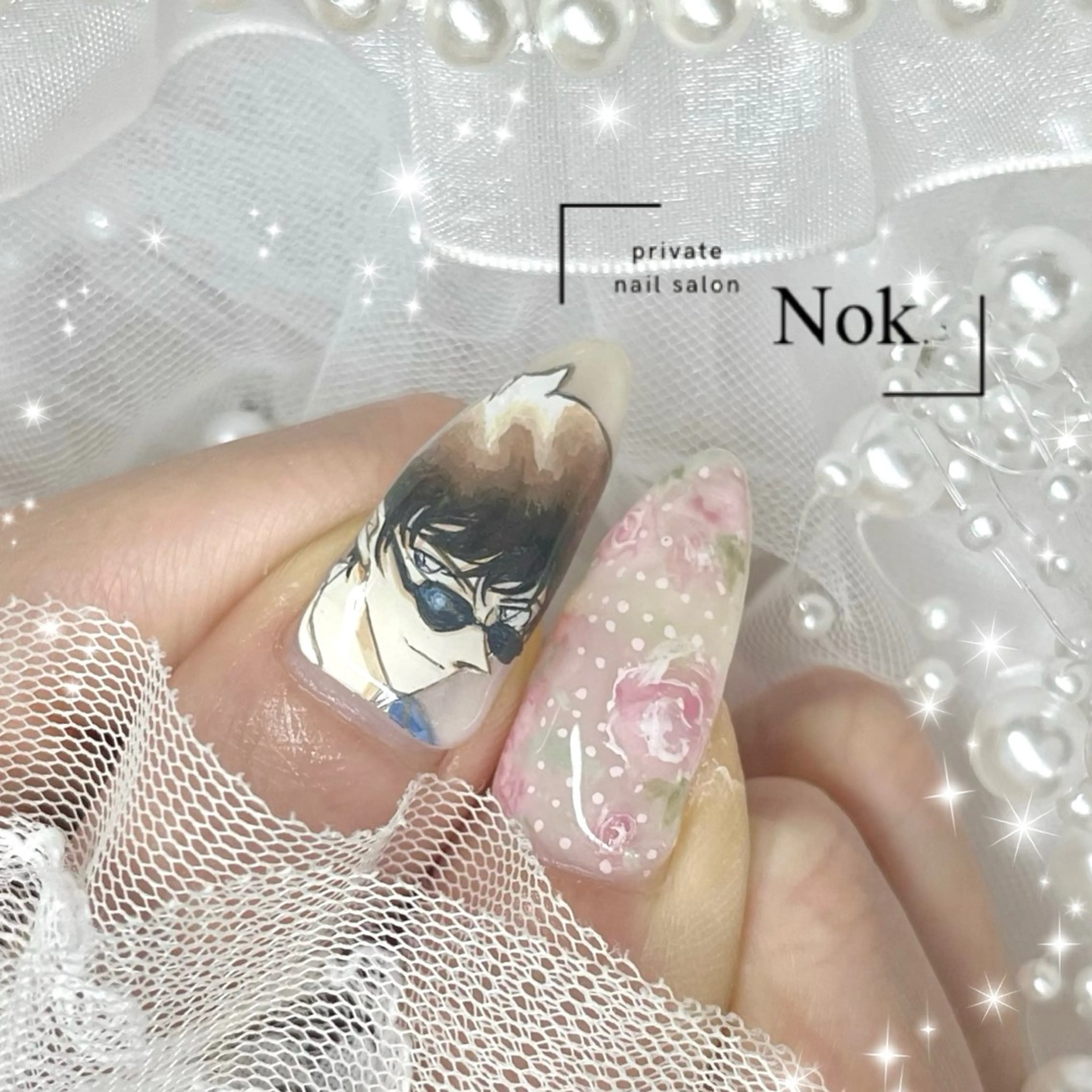 ネイル ハンドネイル 池袋痛ネイル Nok. 渡辺のネイルデザイン