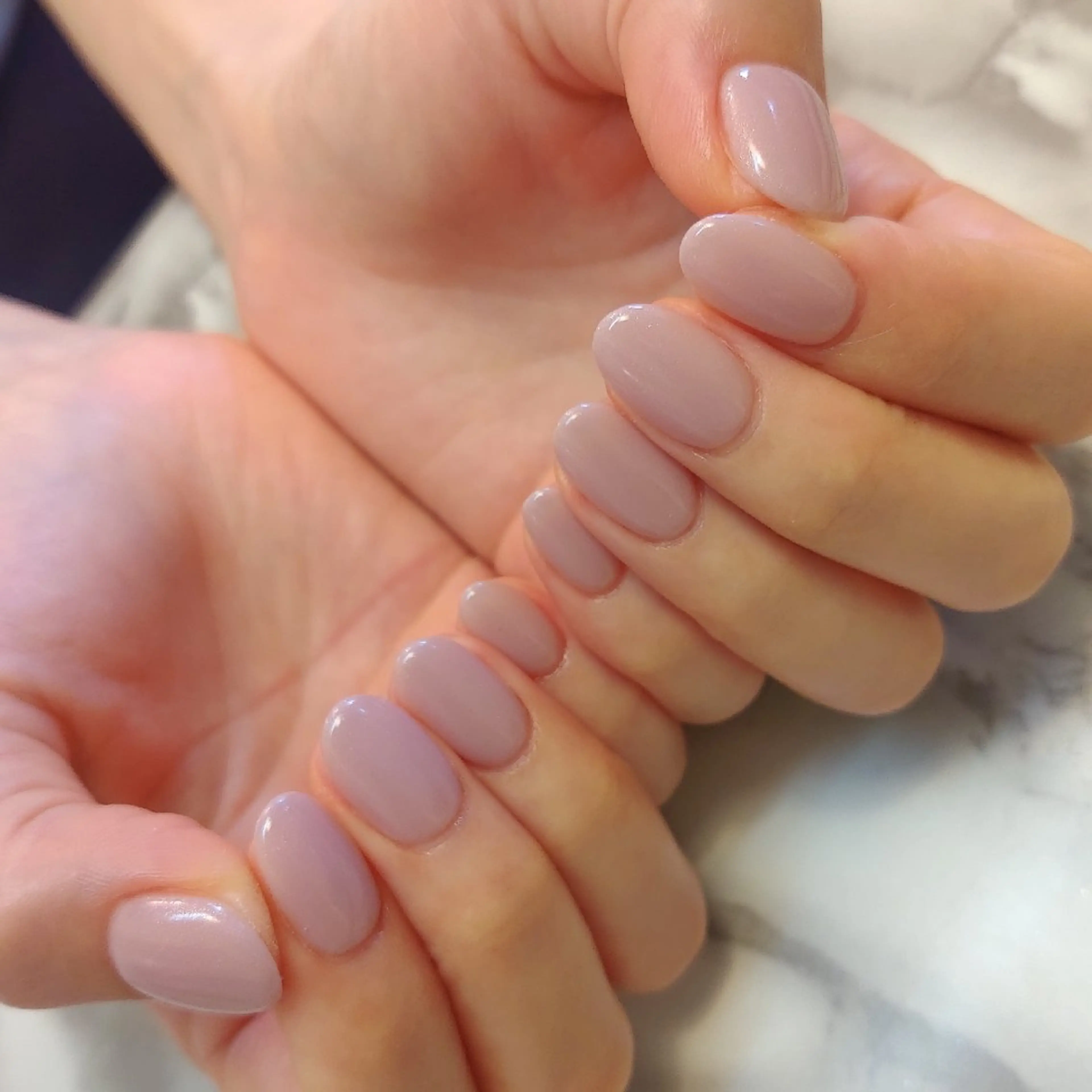 ネイル ワンカラーネイル ジェヌインネイル 河内のネイルデザイン