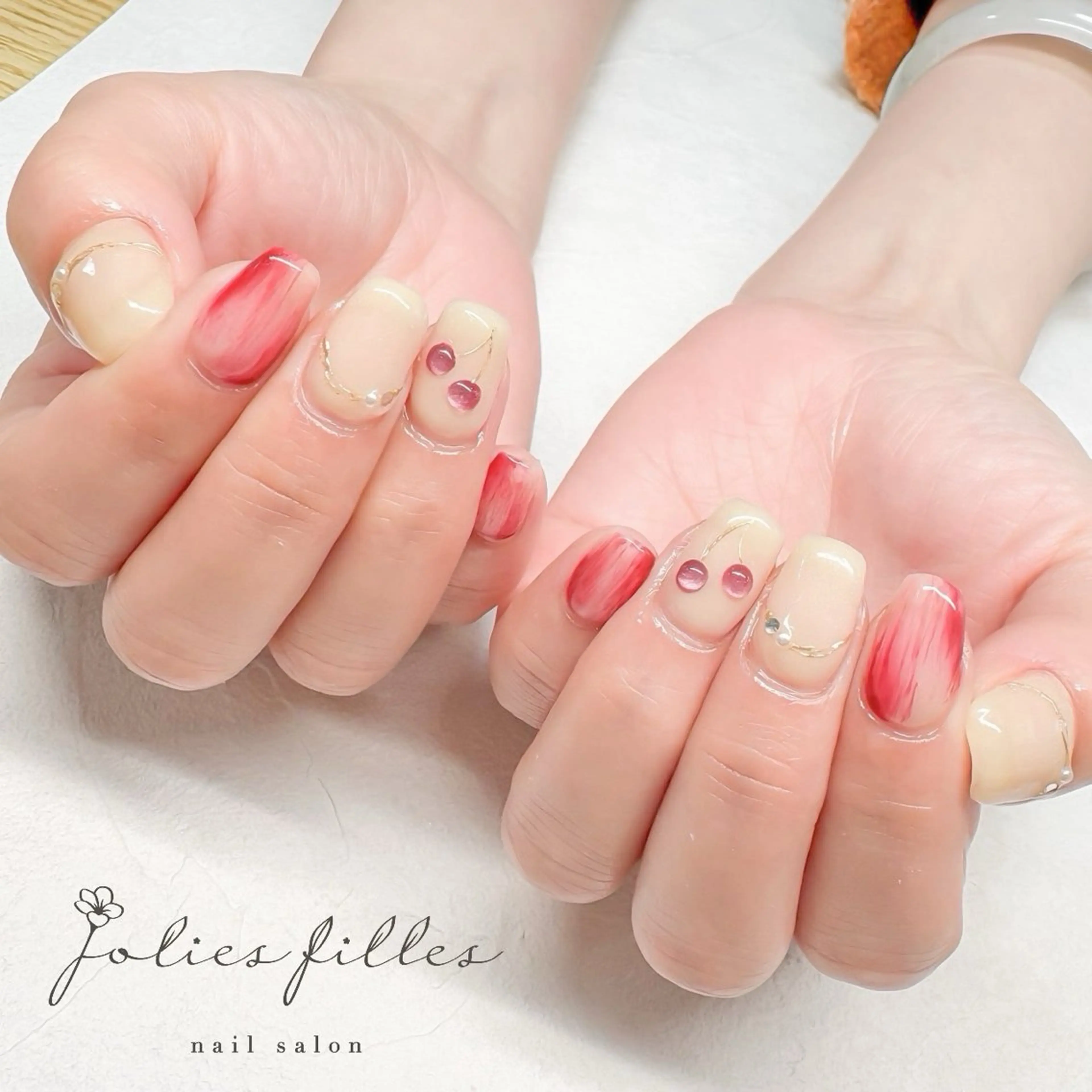 ネイル ハンドネイル ジョリフィーユ 長谷川のネイルデザイン