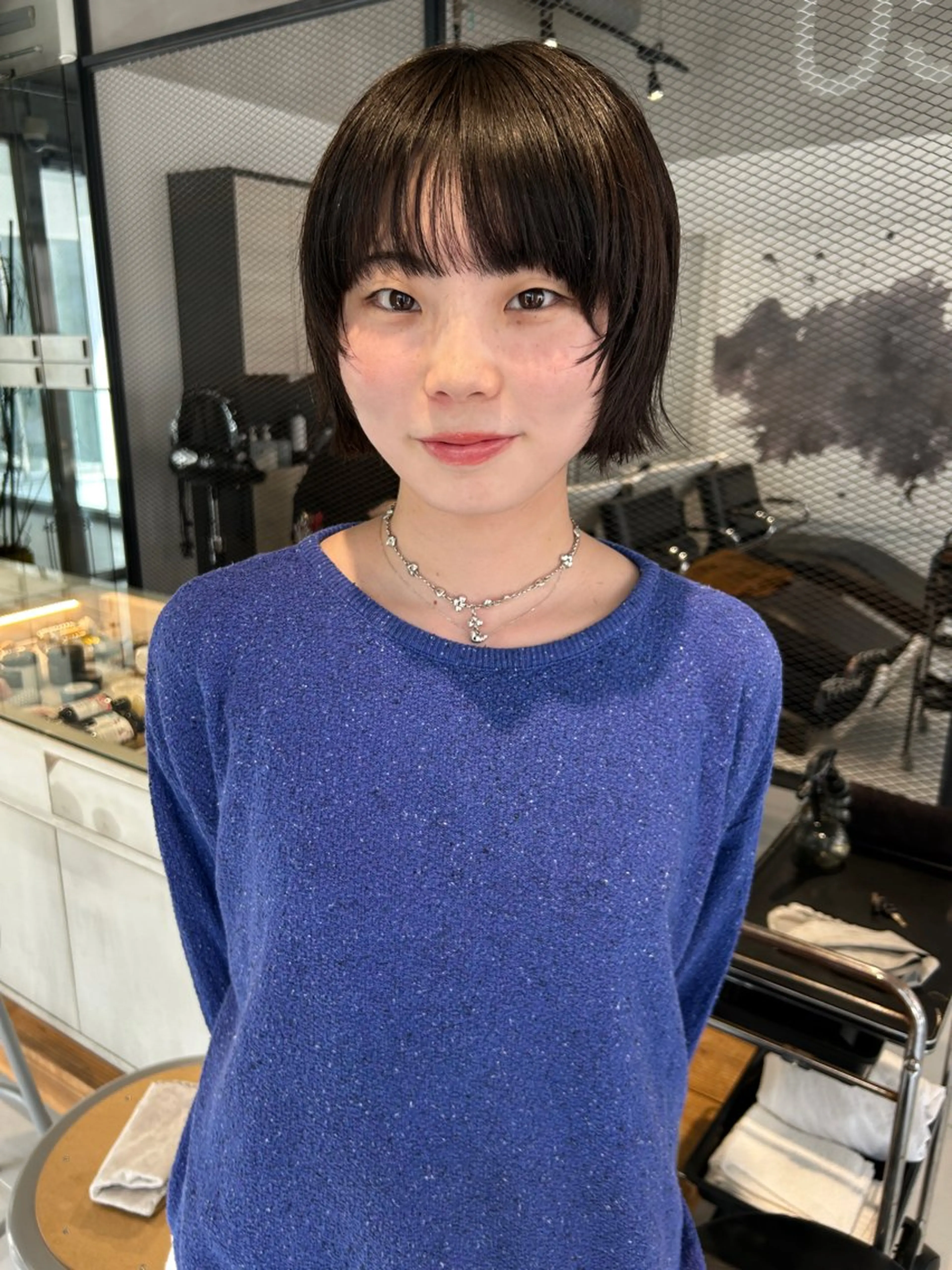 ショート カラー ボブ baLon.fem/ 澤田 奈々子のヘアスタイル