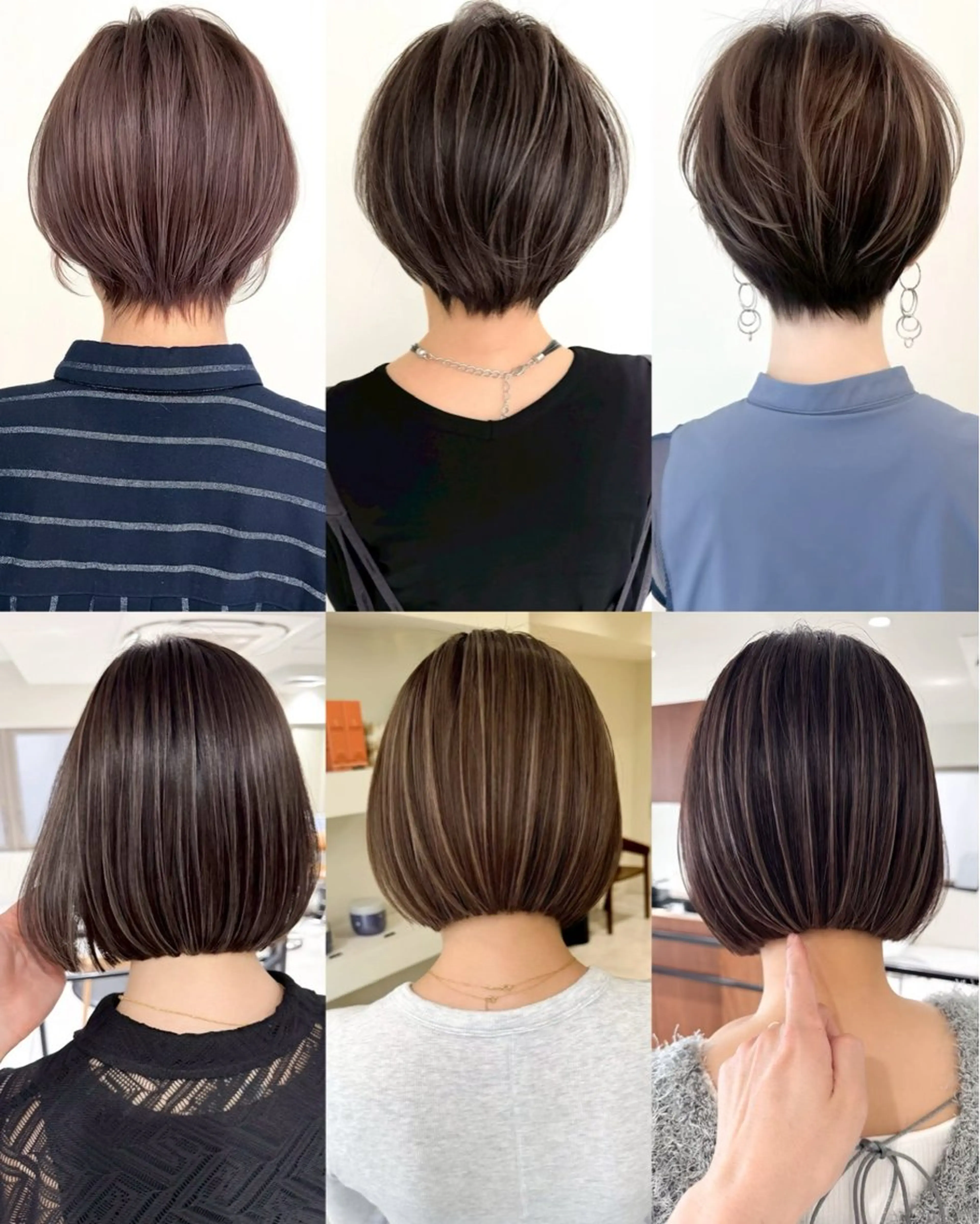 ショート カラー ｎ／ｍ所属・桜木町駅徒歩5分 横浜隣駅のヘアスタイル