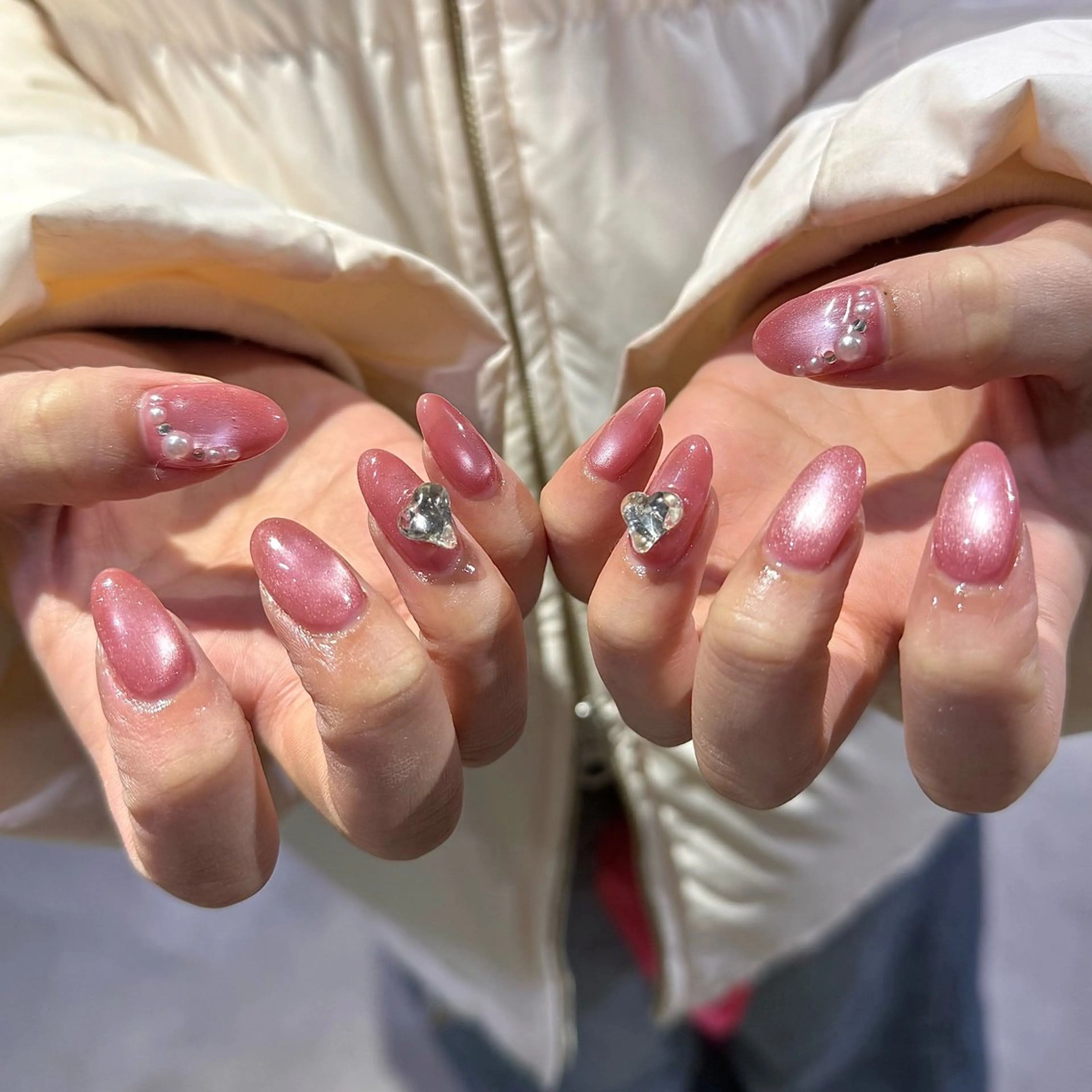 ネイル ハンドネイル フットネイル 𝙃𝙖𝙧𝙪⋆ ˚꩜｡個性派のネイルデザイン