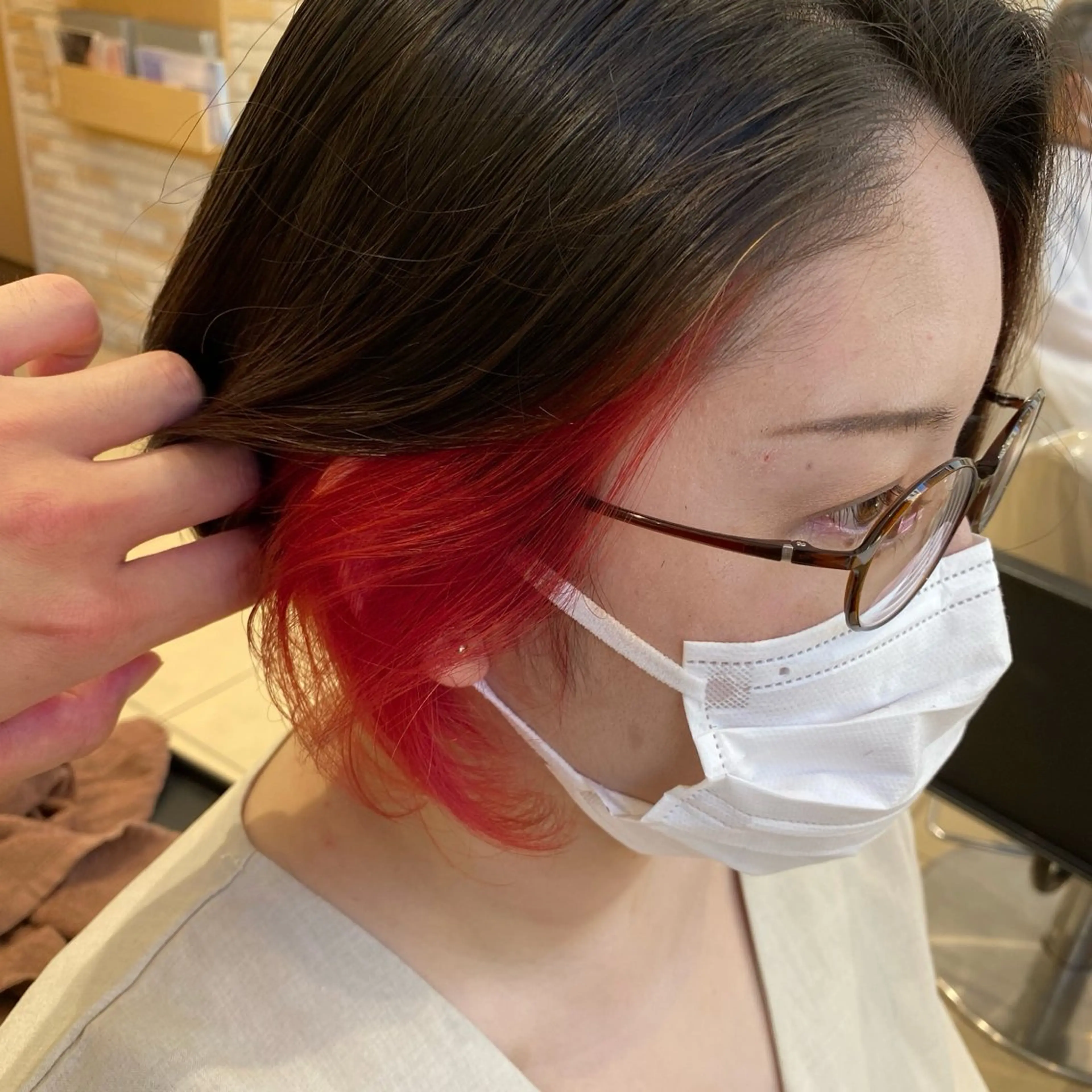 ショート カラー インナーカラー カット ヘアカラー トリートメント 低ダメージ施術/ 🐮牛木 史裕🐮のヘアスタイル