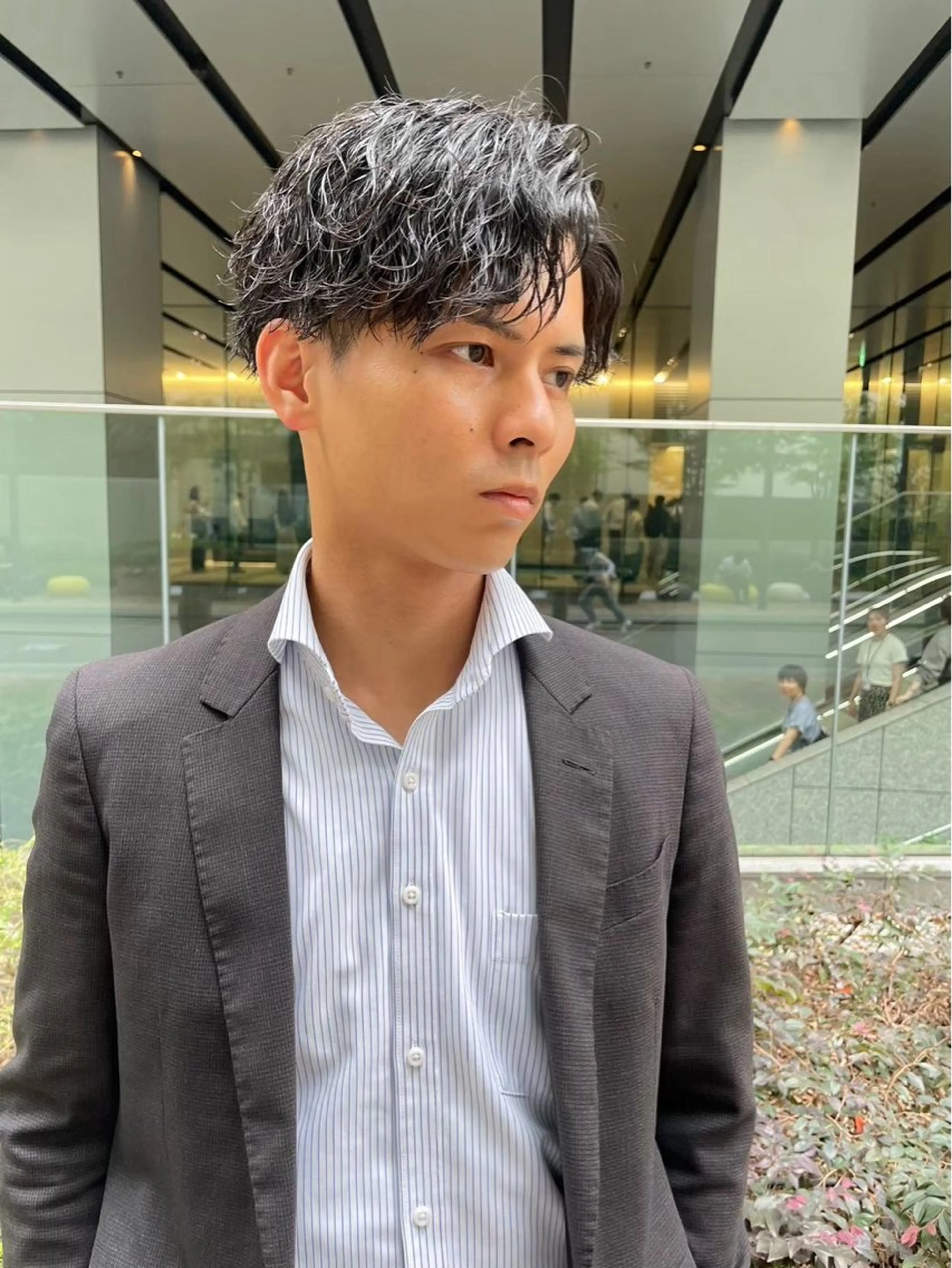 ショート カット パーマ トリートメント パーマ職人⭐ KAZUのヘアスタイル