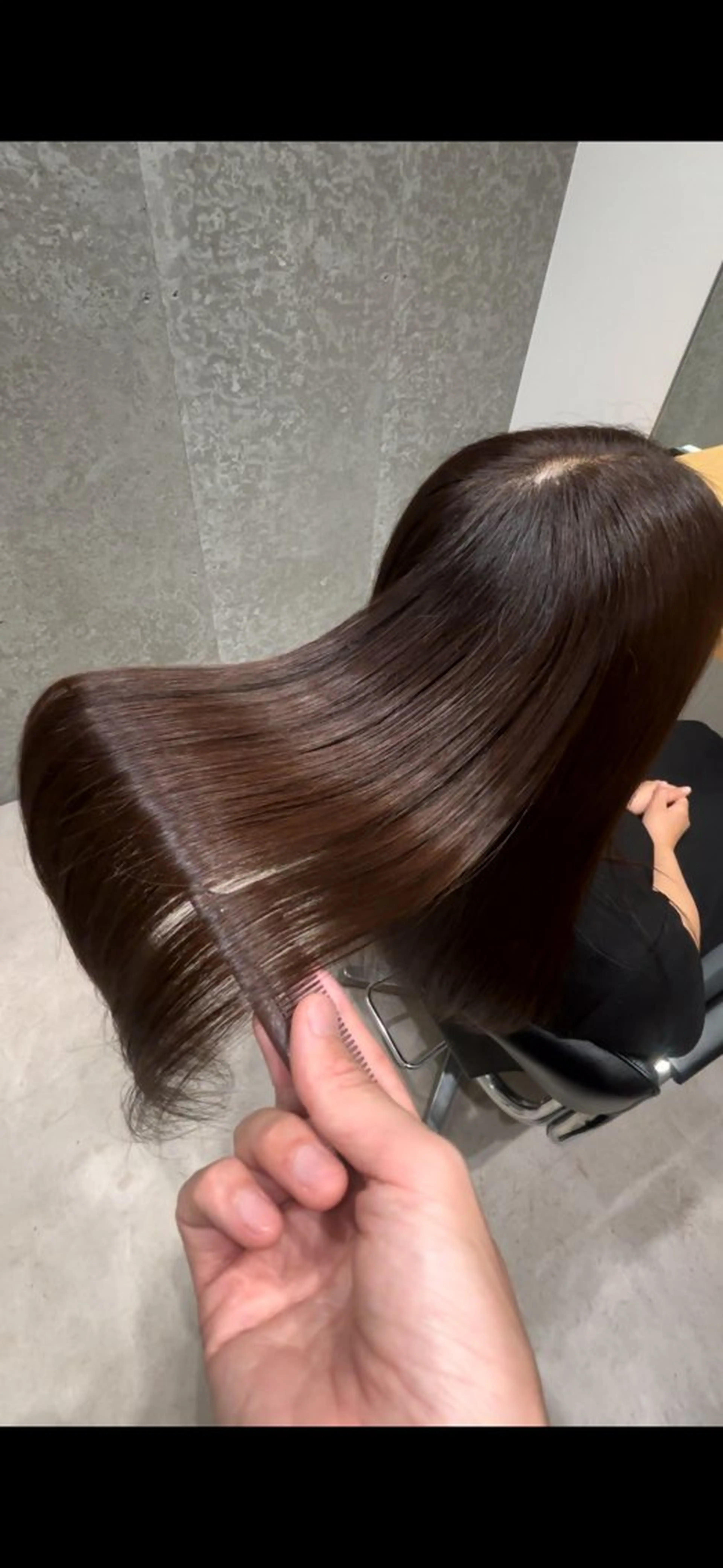 ロング カラー アクアカラー 髪質改善 ロング トリートメント カット ヘアカラー トリートメント 髪質改善ヘアケア 艶髪特化/上田のヘアスタイル