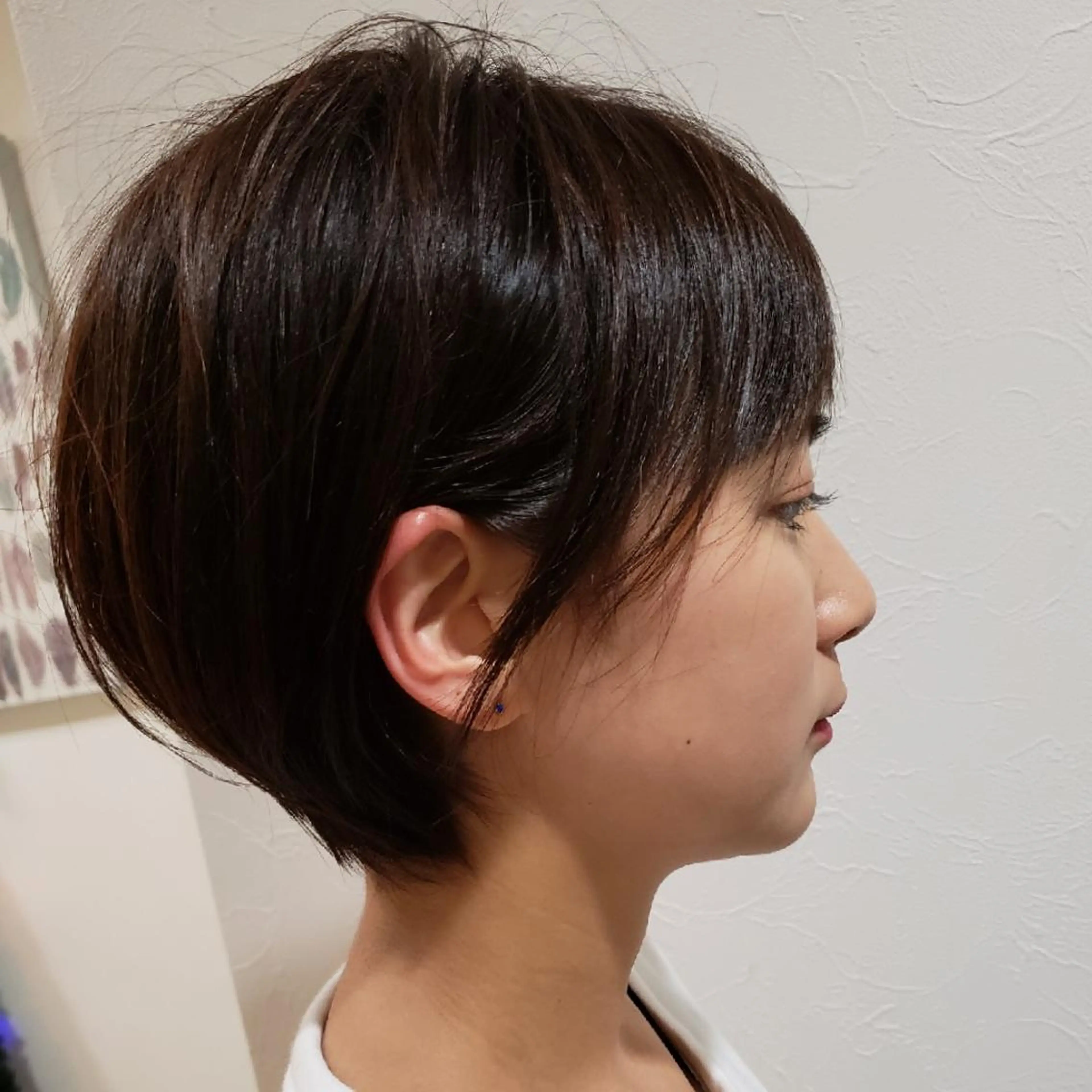 ショート 清水 沙織のヘアスタイル