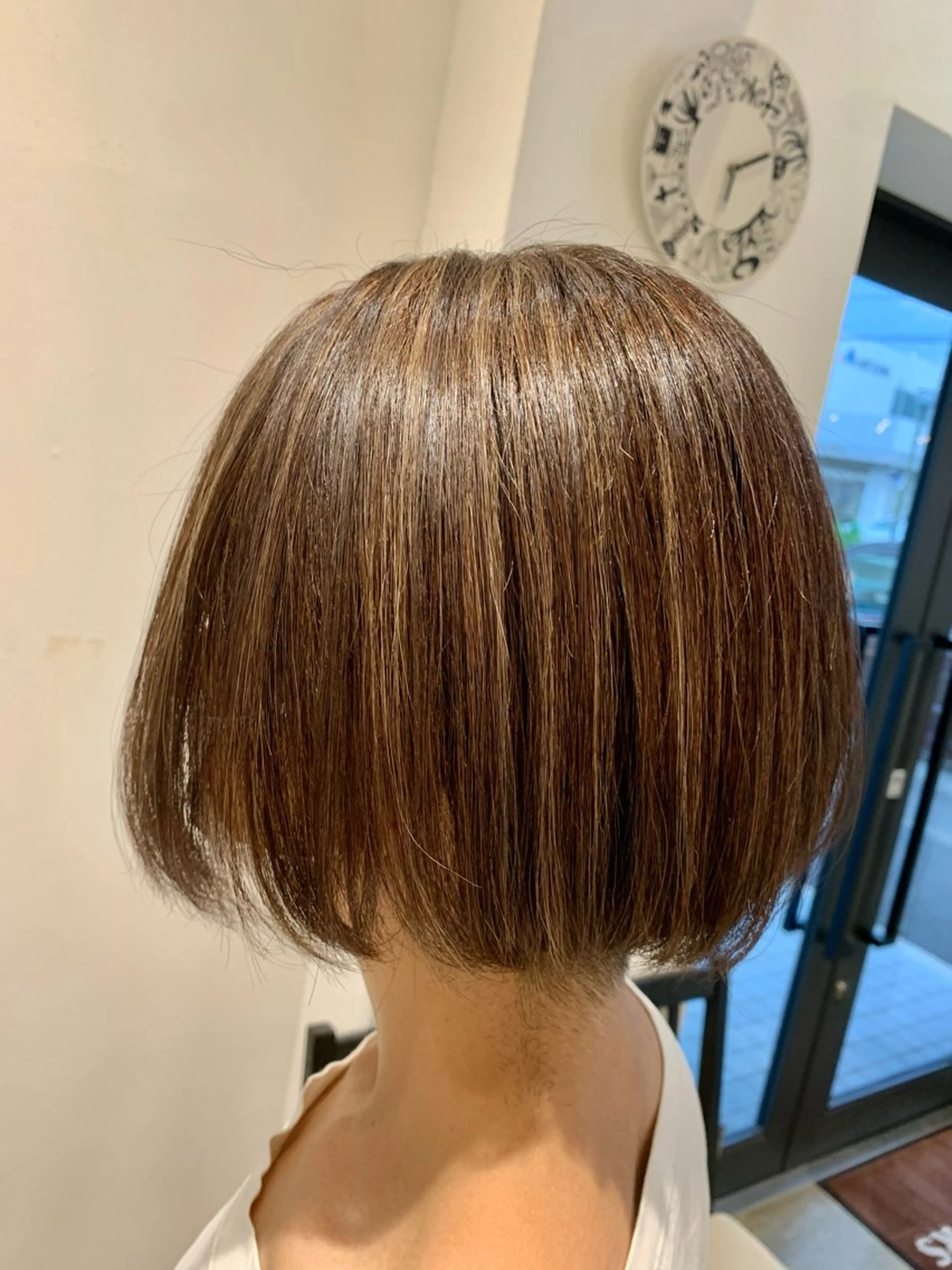 デザインカット✂️＆ハイライトカラー🔆の写真
