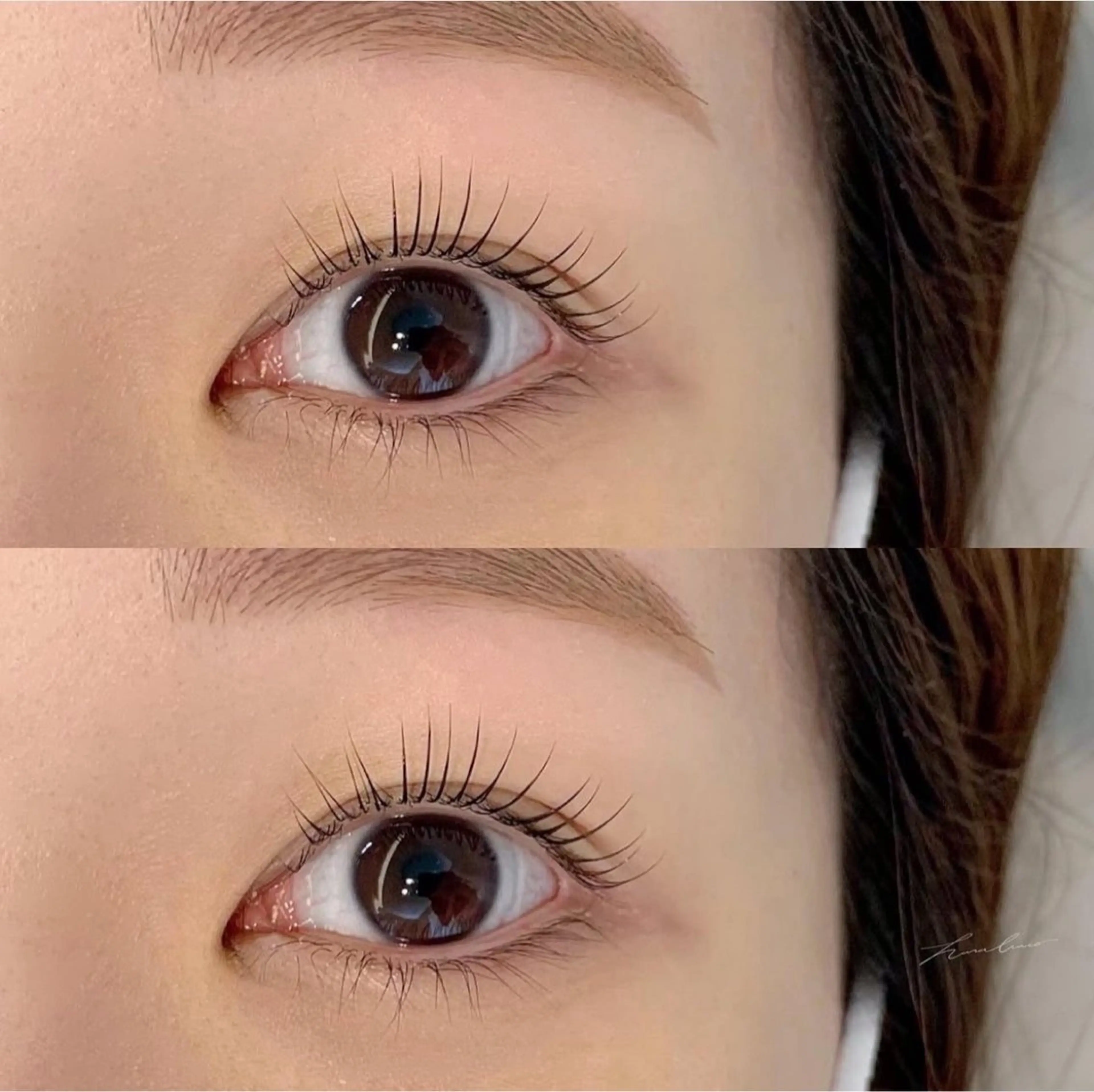 パリジェンヌラッシュリフト、ラッシュリフトの写真