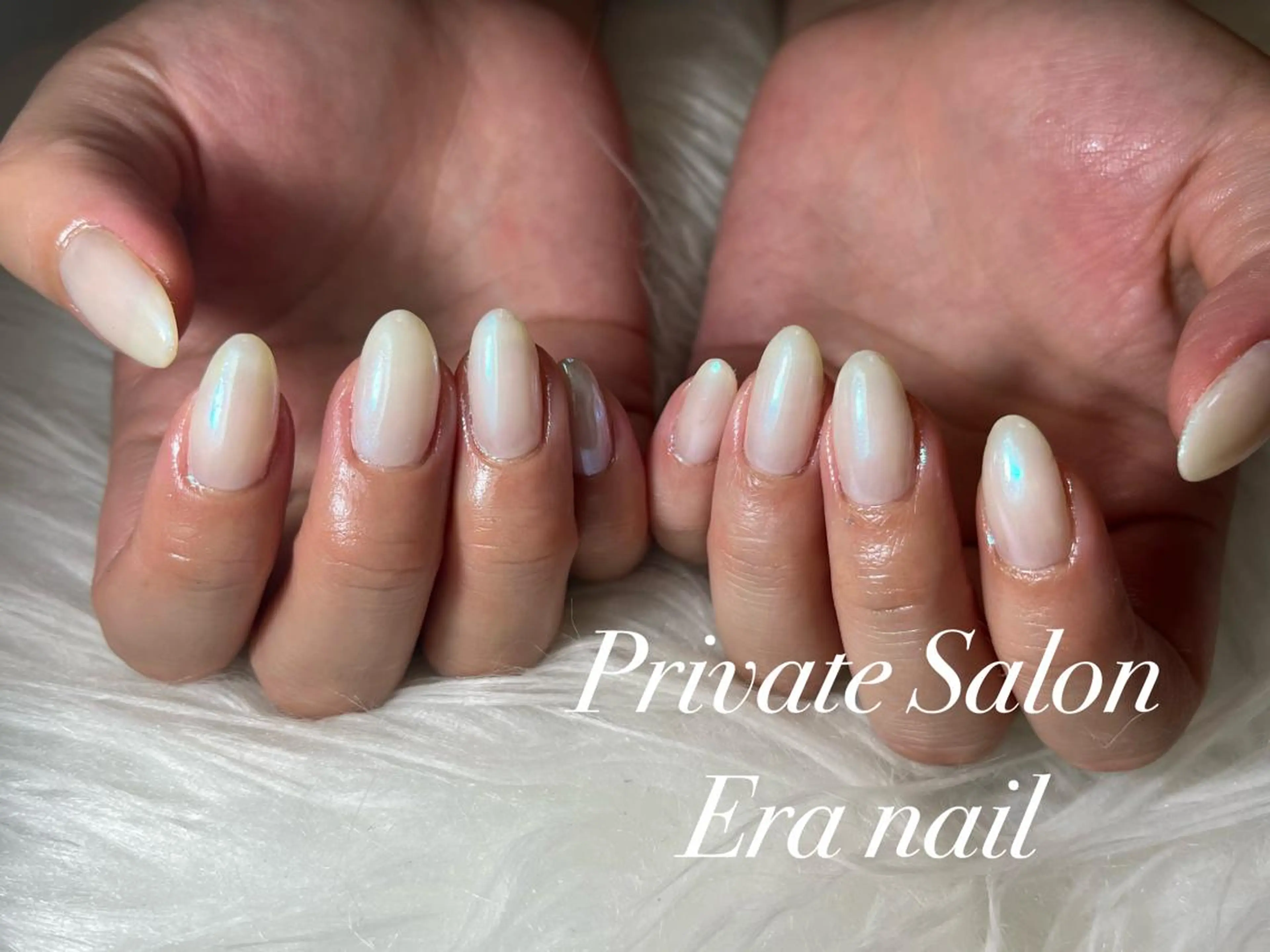 ネイル ミラーネイル ワンカラーネイル ハンドネイル Era nailのネイルデザイン