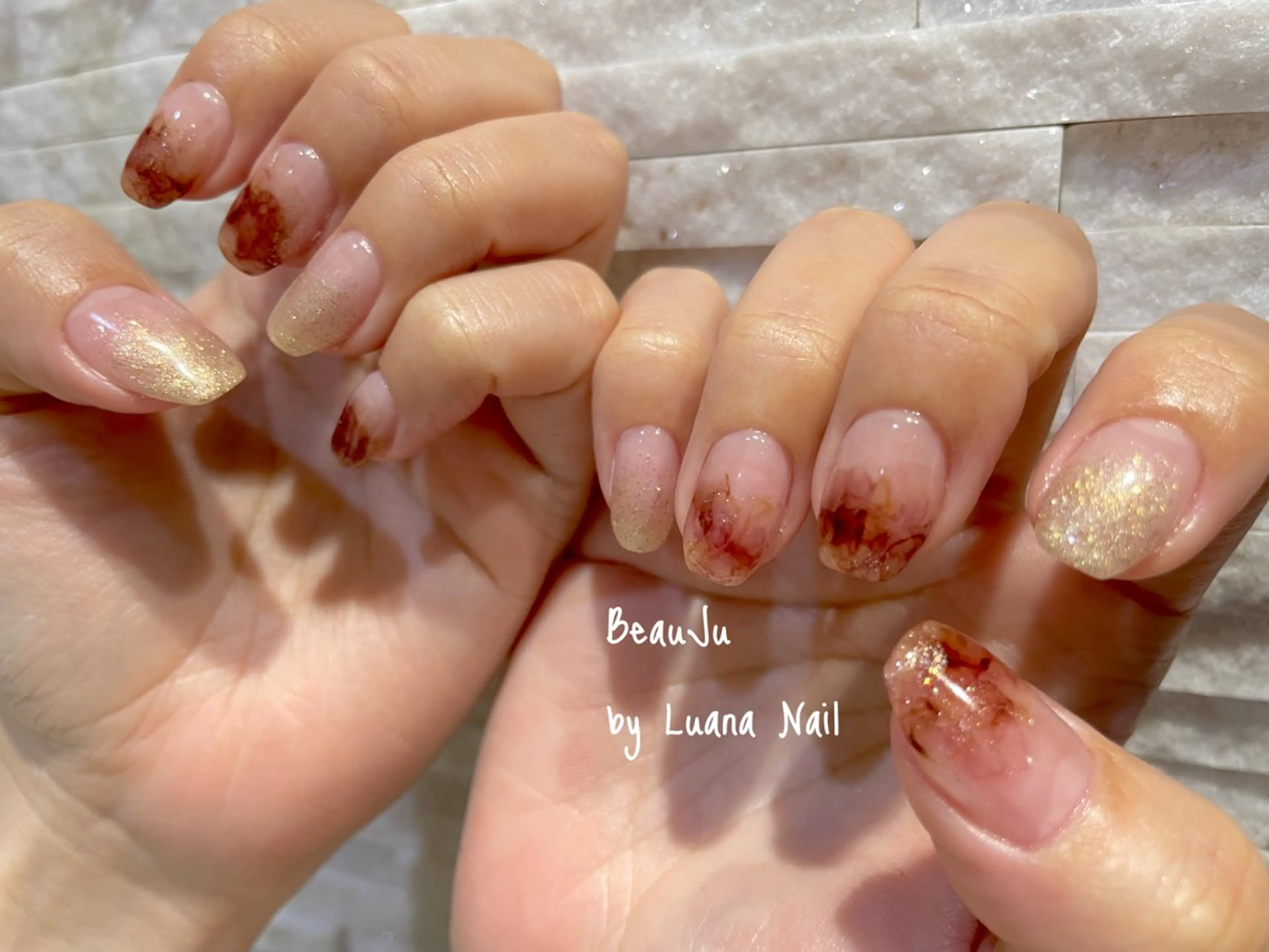 ネイル ハンドネイル BeauJu by Luana Nailのネイルデザイン