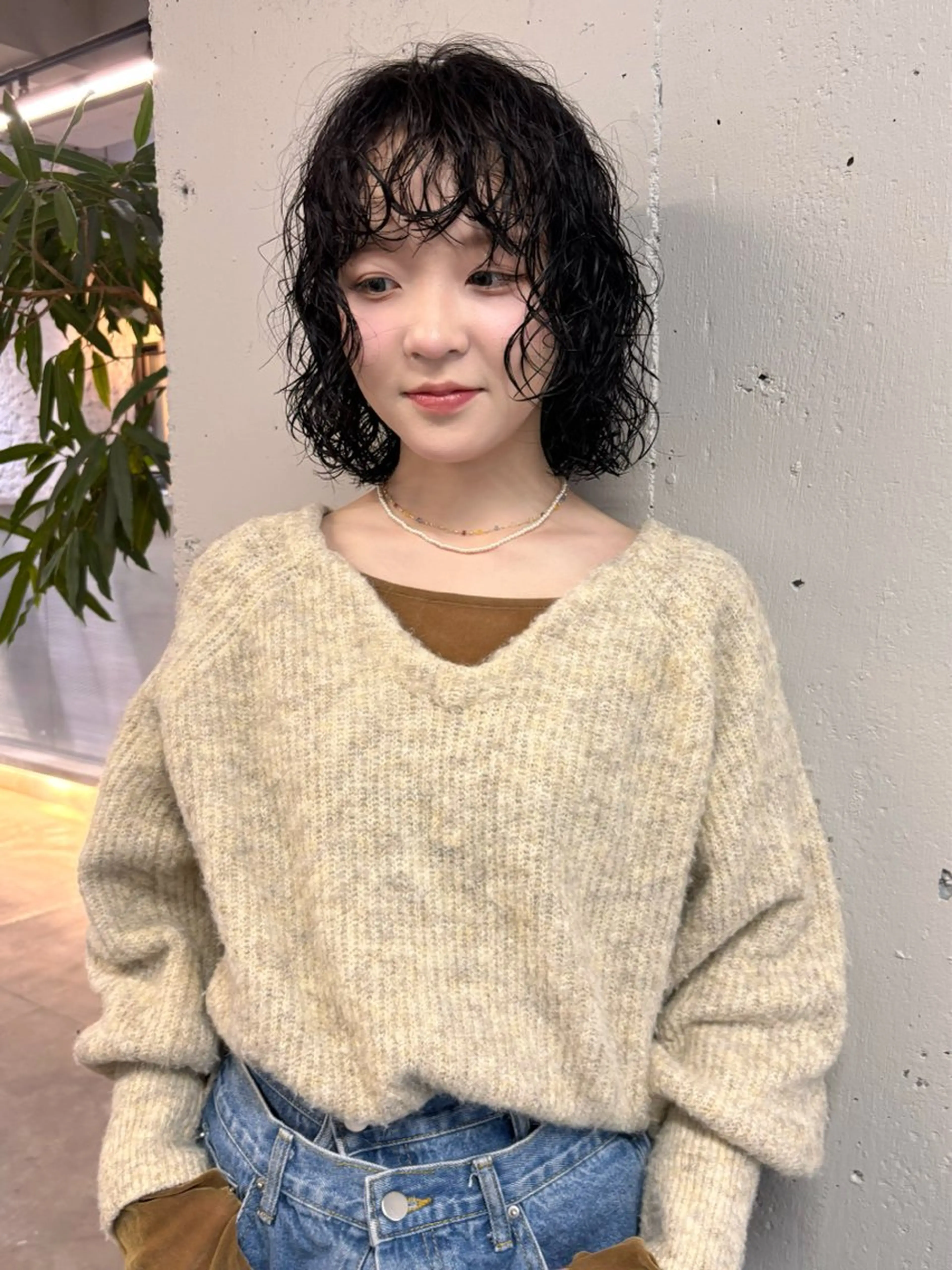 ショート カラー パーマ カット ヘアカラー パーマ ボブとパーマの達人 /美容室難民の方是非のヘアスタイル