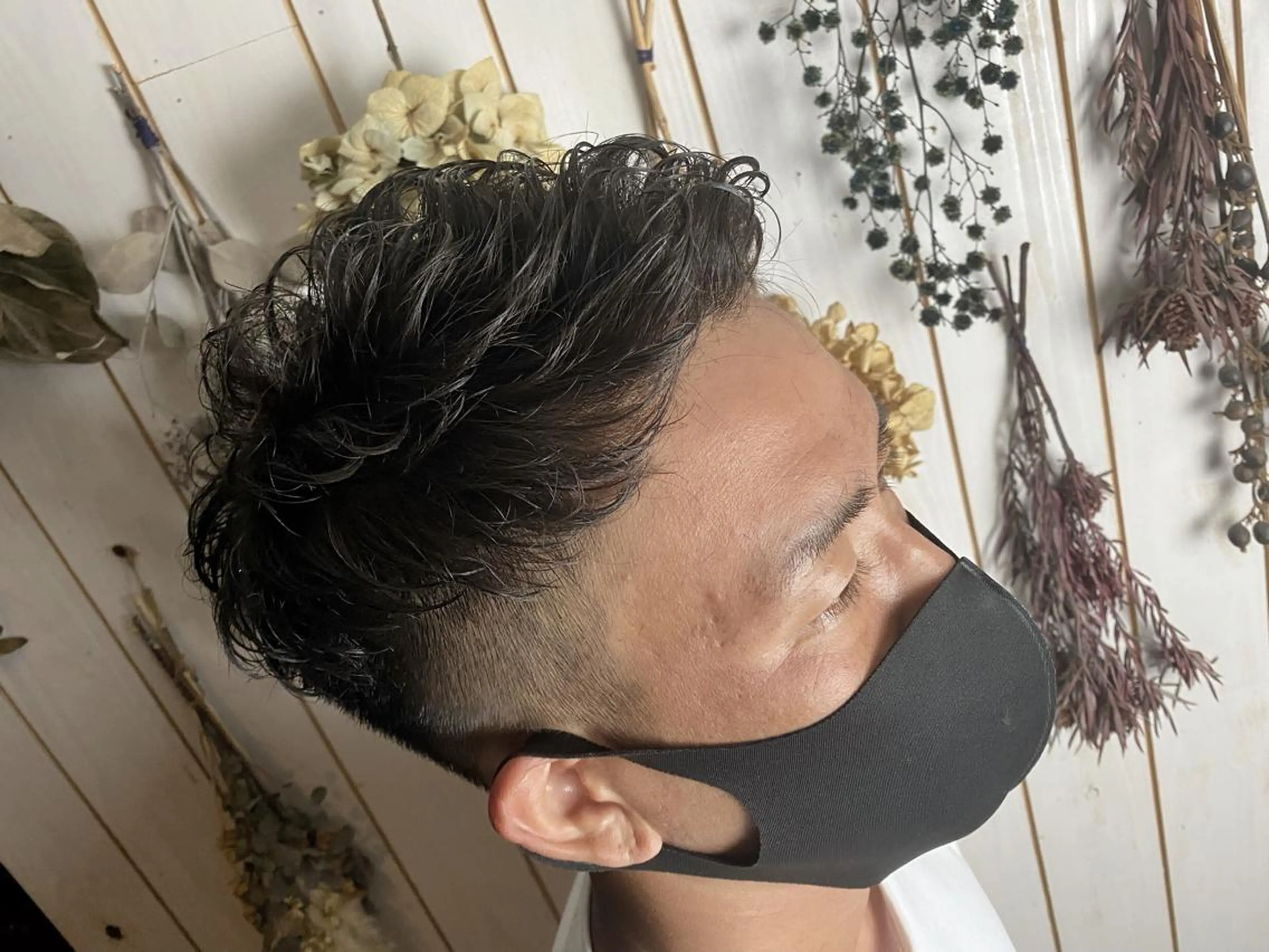 ショート パーマ メンズ LILIS hair designのヘアスタイル