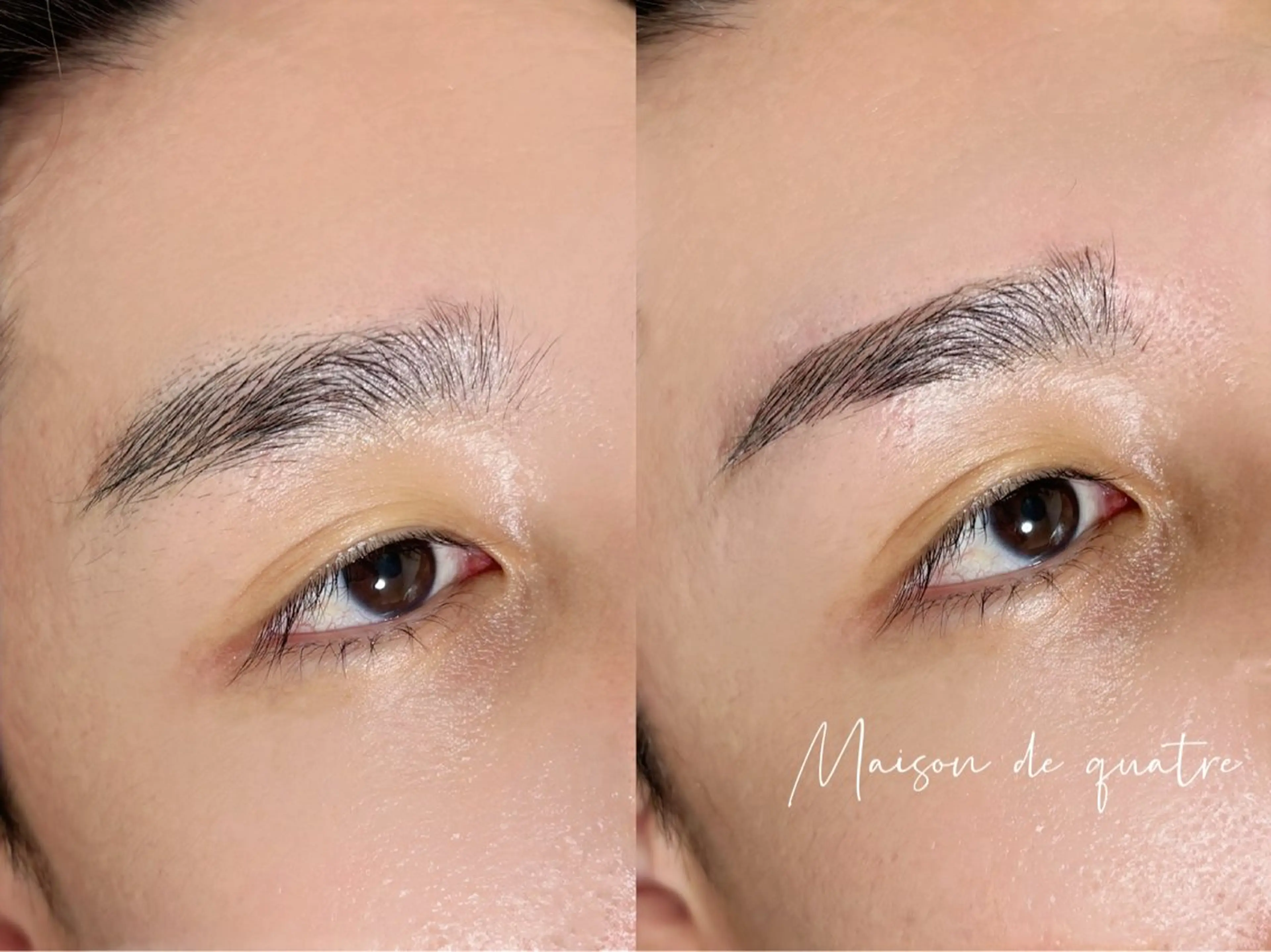 メンズ アイブロウ Maison de quatreのマツエク・マツパデザイン