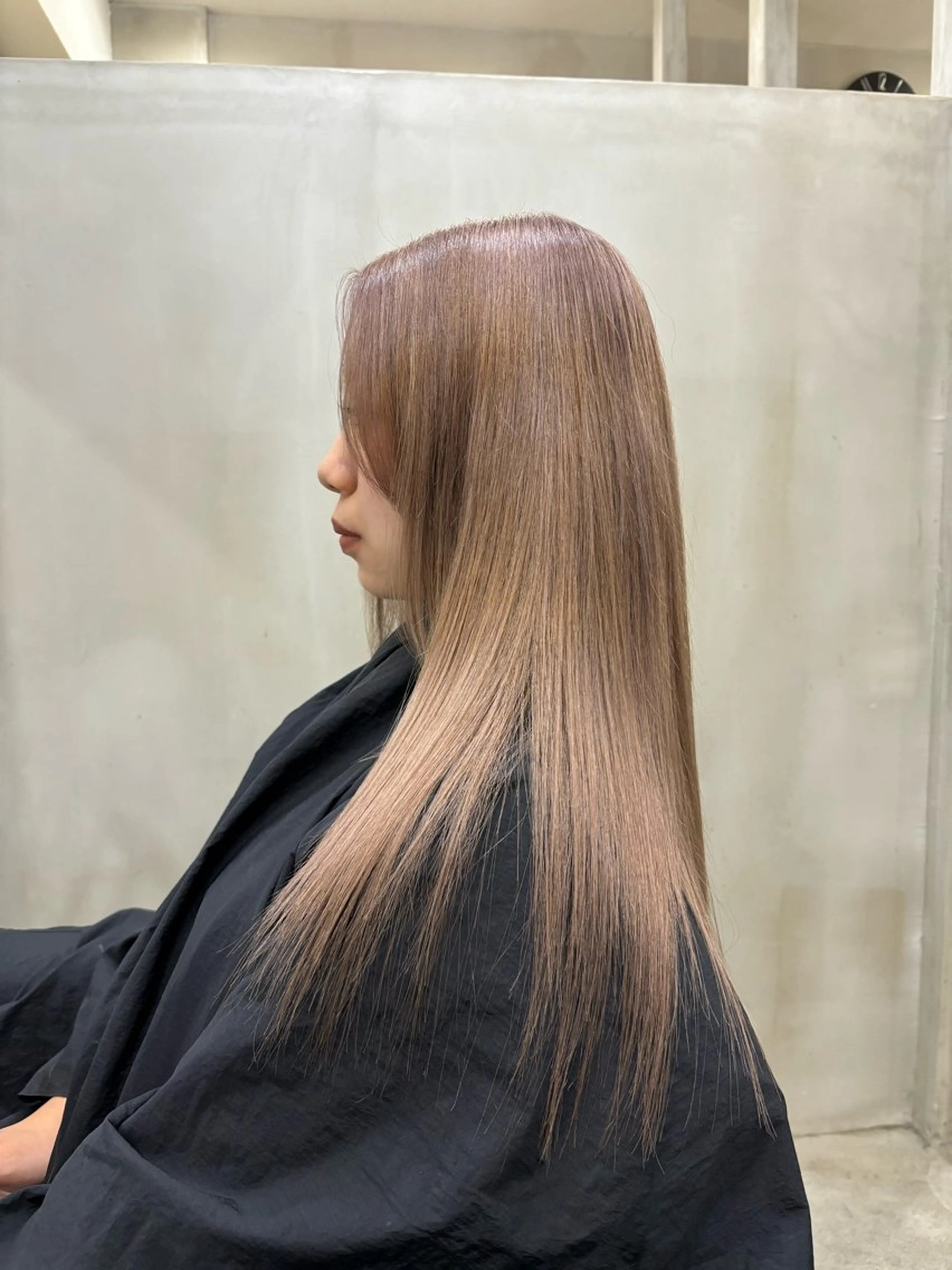 セミロング カラー ベージュカラー ヘアカラー VOYAGE所属・中園康 /カラー/ブリーチのヘアスタイル