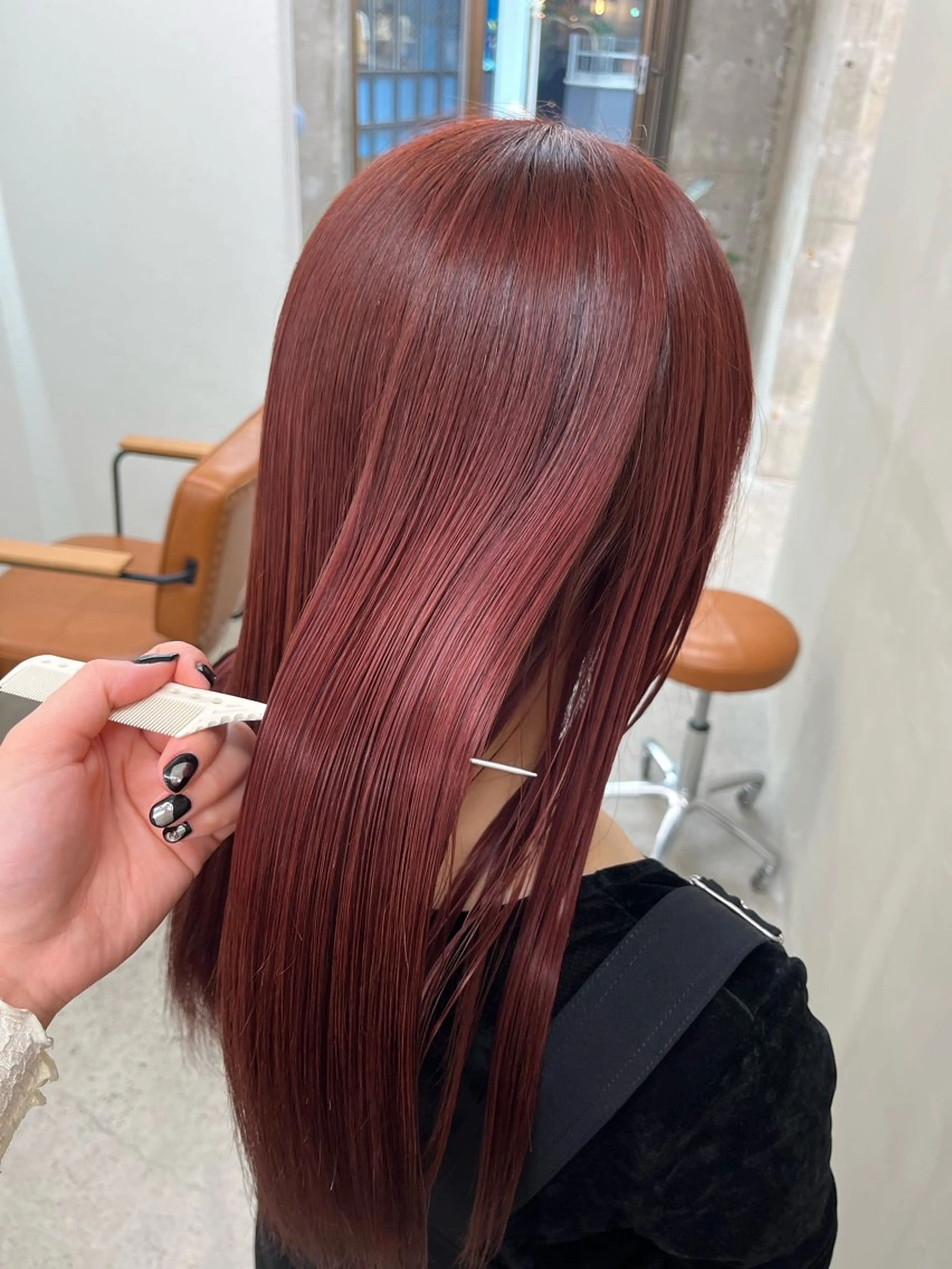 ロング 韓国風/透明感カラー 🐵mayu* 🐵のヘアスタイル