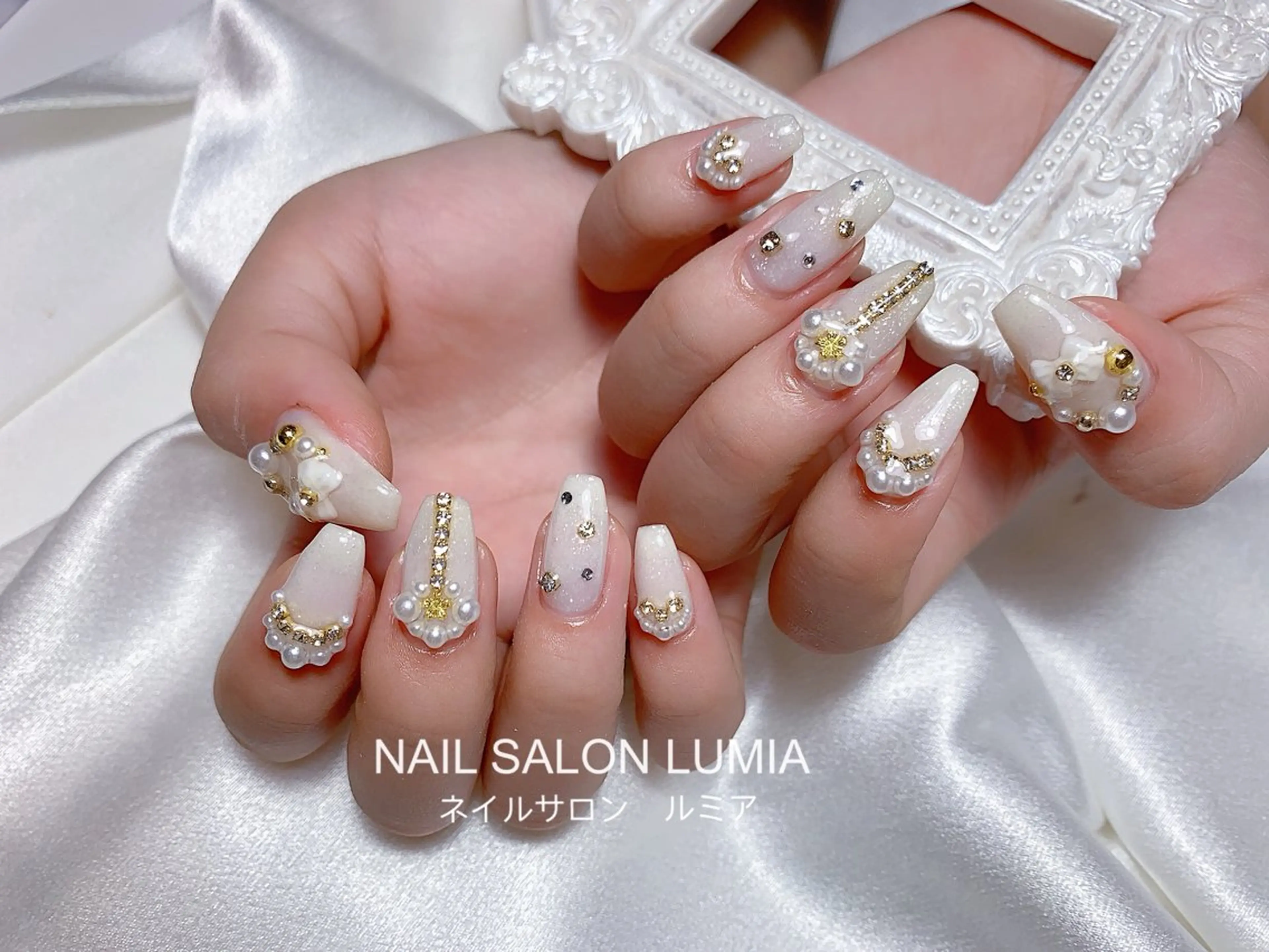 ネイル ハンドネイル ネイルサロン ルミア Lumia 店長のネイルデザイン