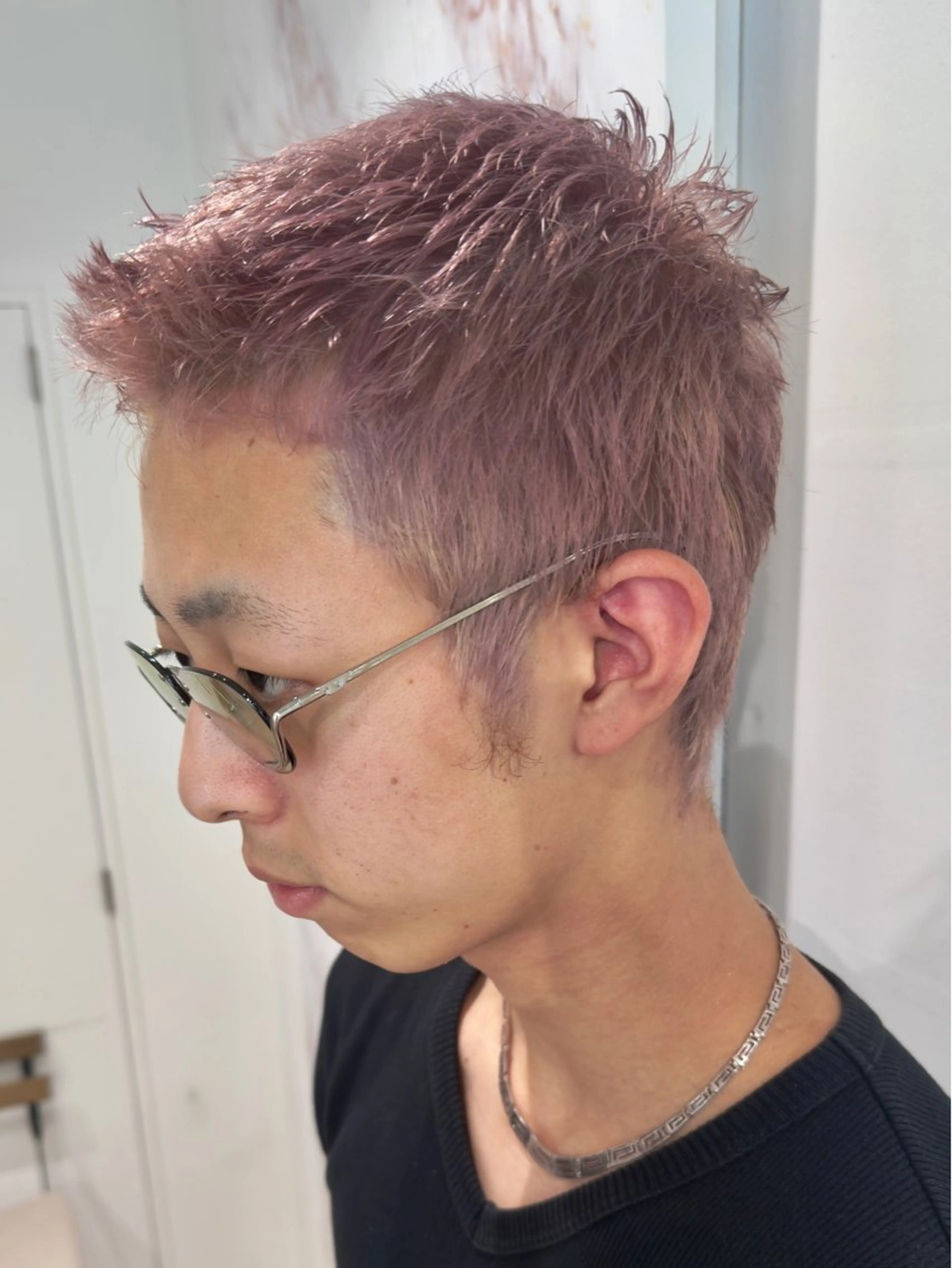 カラー メンズ 立川/レイヤー/ 髪質改善/ 西川翔真のヘアスタイル