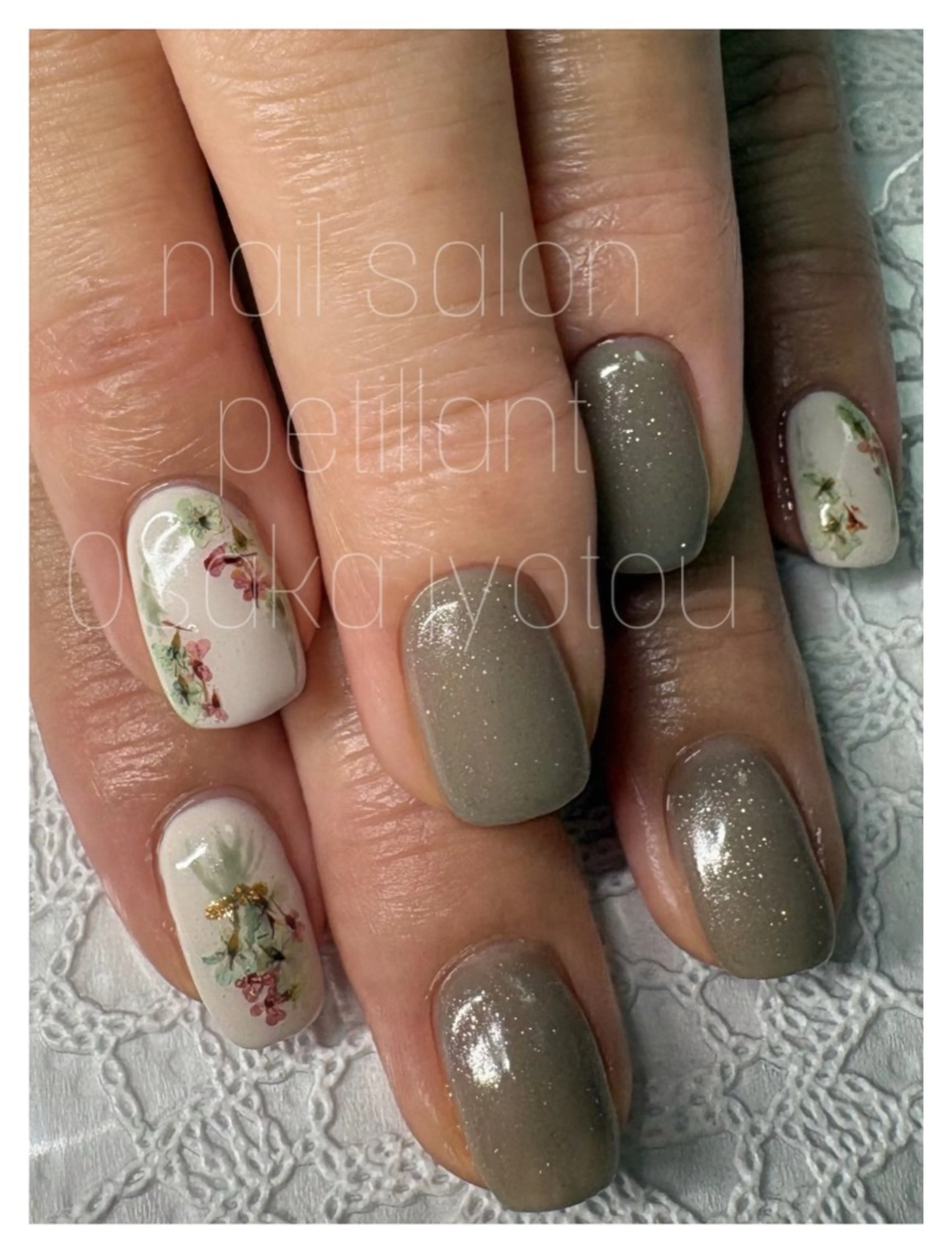 ネイル アートネイル 持ち込み nail salon petillantのネイルデザイン