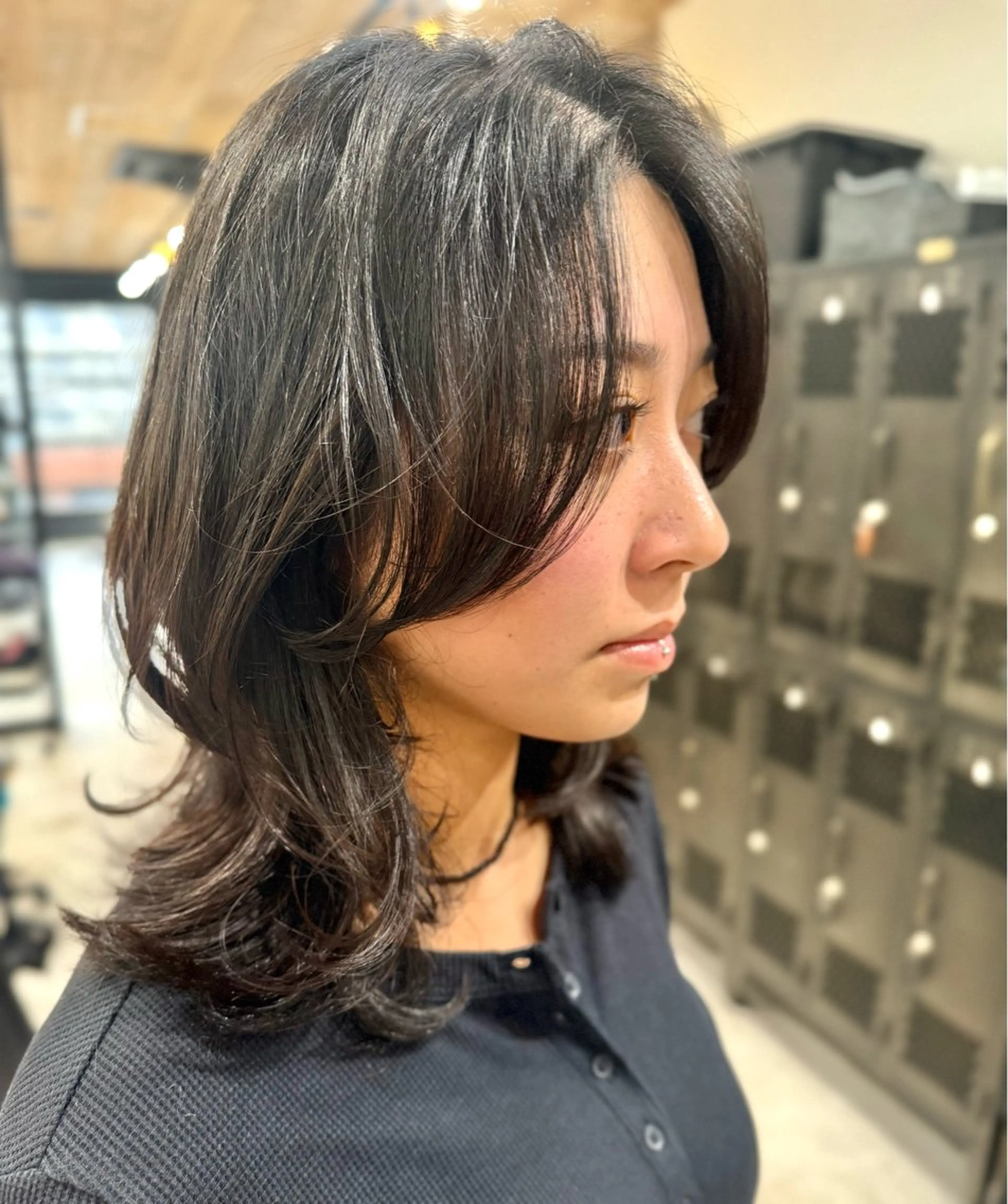 ミディアム カット トリートメント 🍭海外ヘア/レイヤ ー/艶髪🍭舟橋瑞稀のヘアスタイル