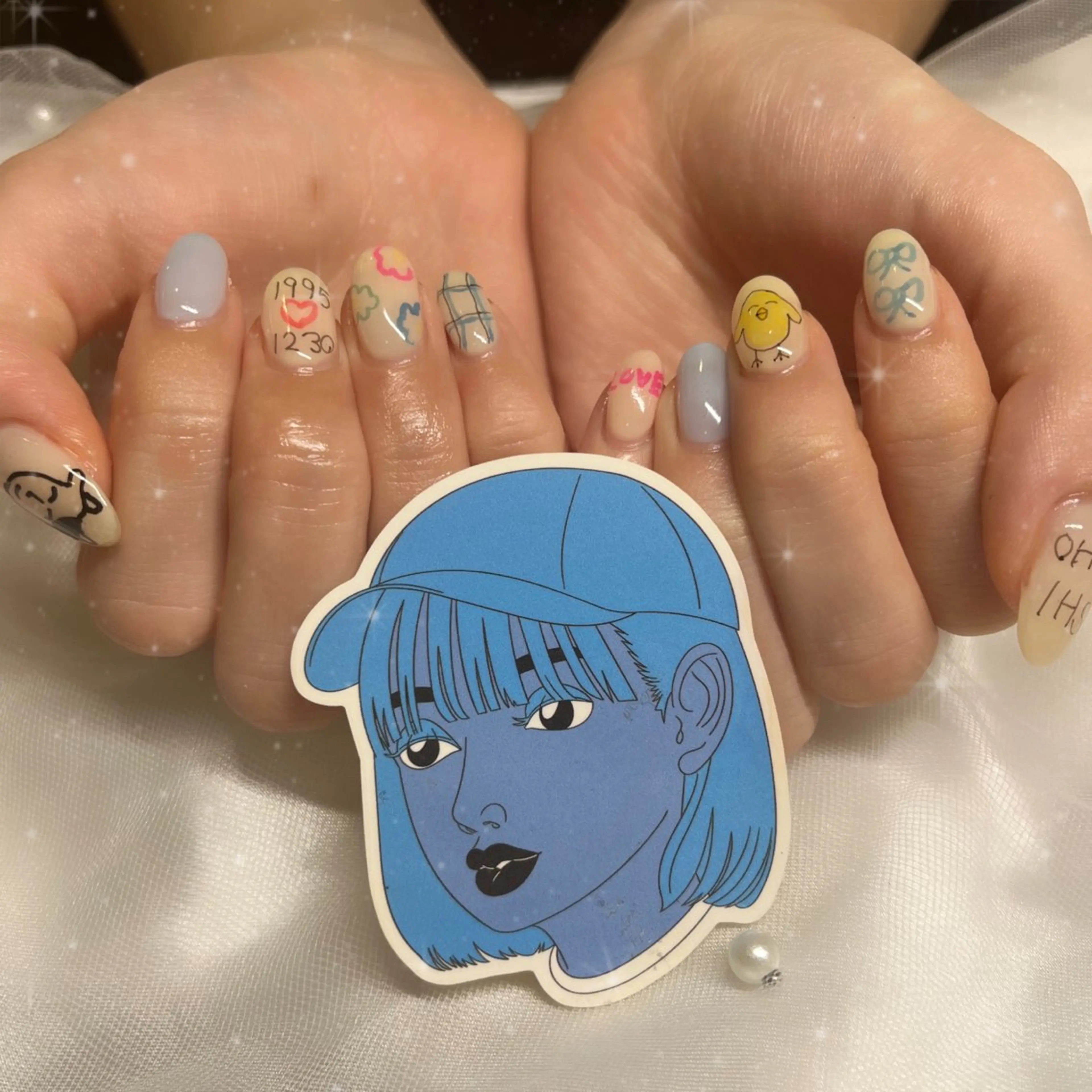 ネイル ハンドネイル BlueDaisy 栄本店のネイルデザイン