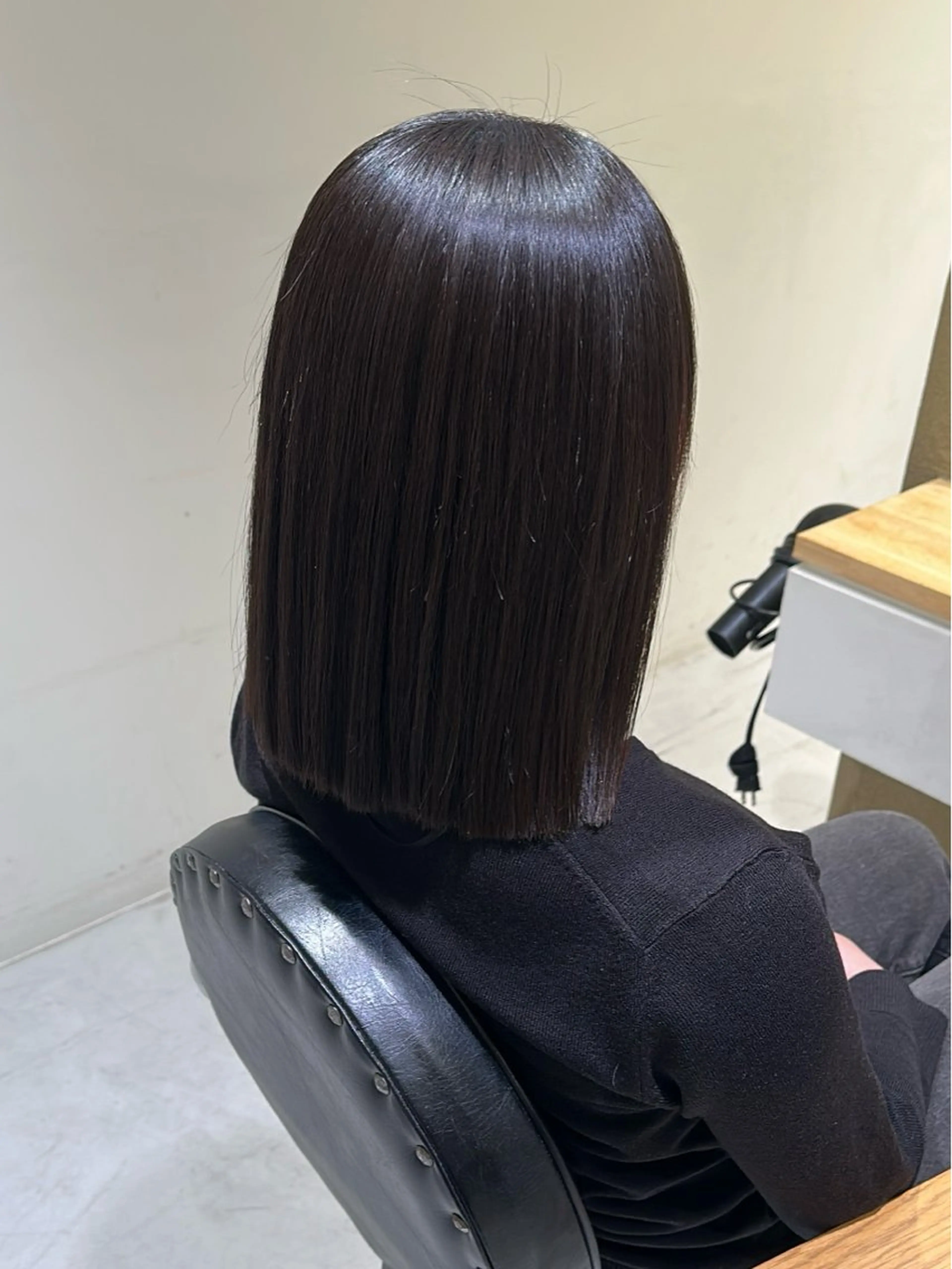 美革縮毛矯正✨［◼︎シャンプーブロー代込み］ピンとしすぎない柔らかなストレートです！の写真