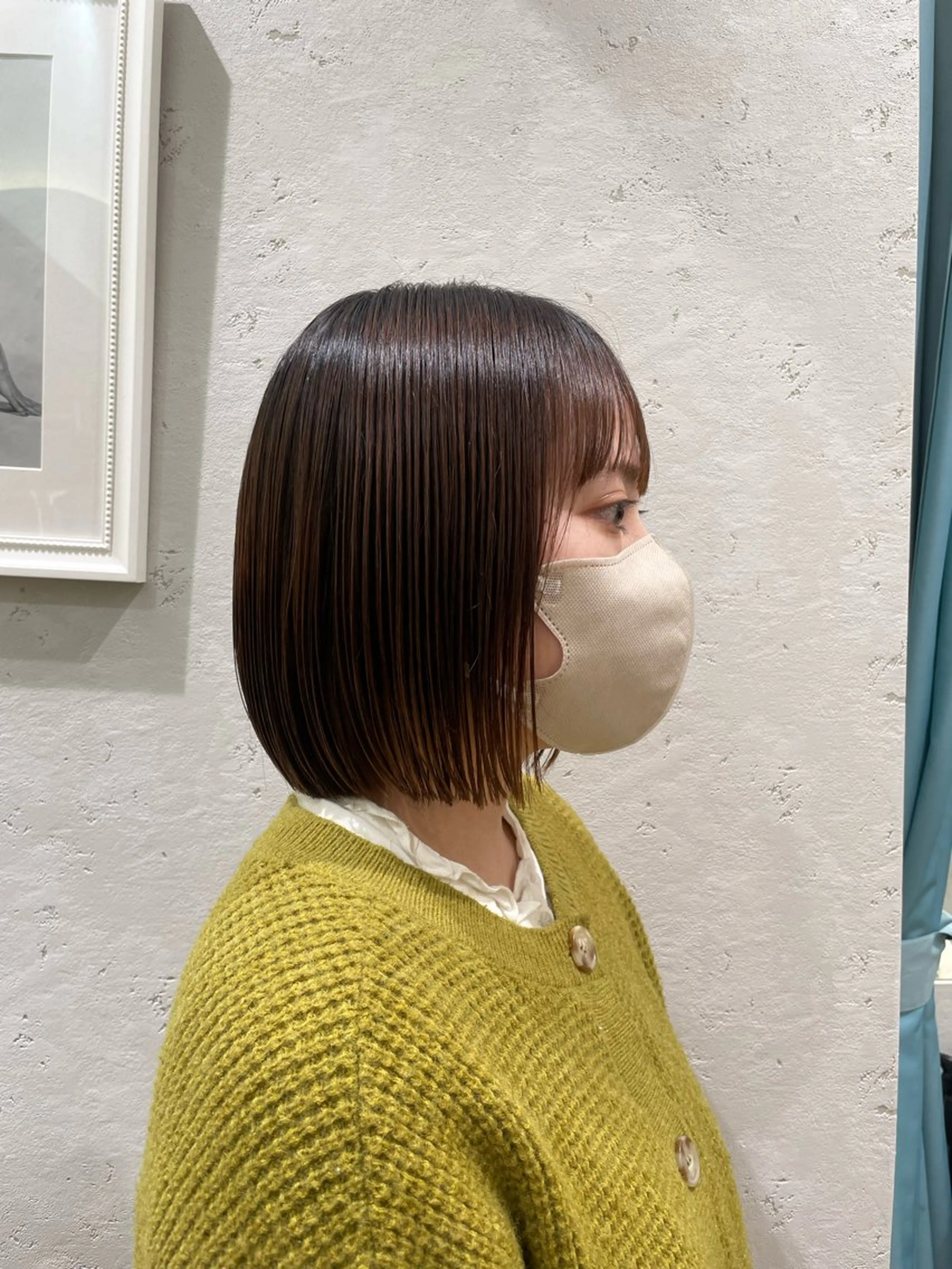ショート ヘアカラー トリートメント 韓国/ハッシュカット /レイヤー🧸千純のヘアスタイル