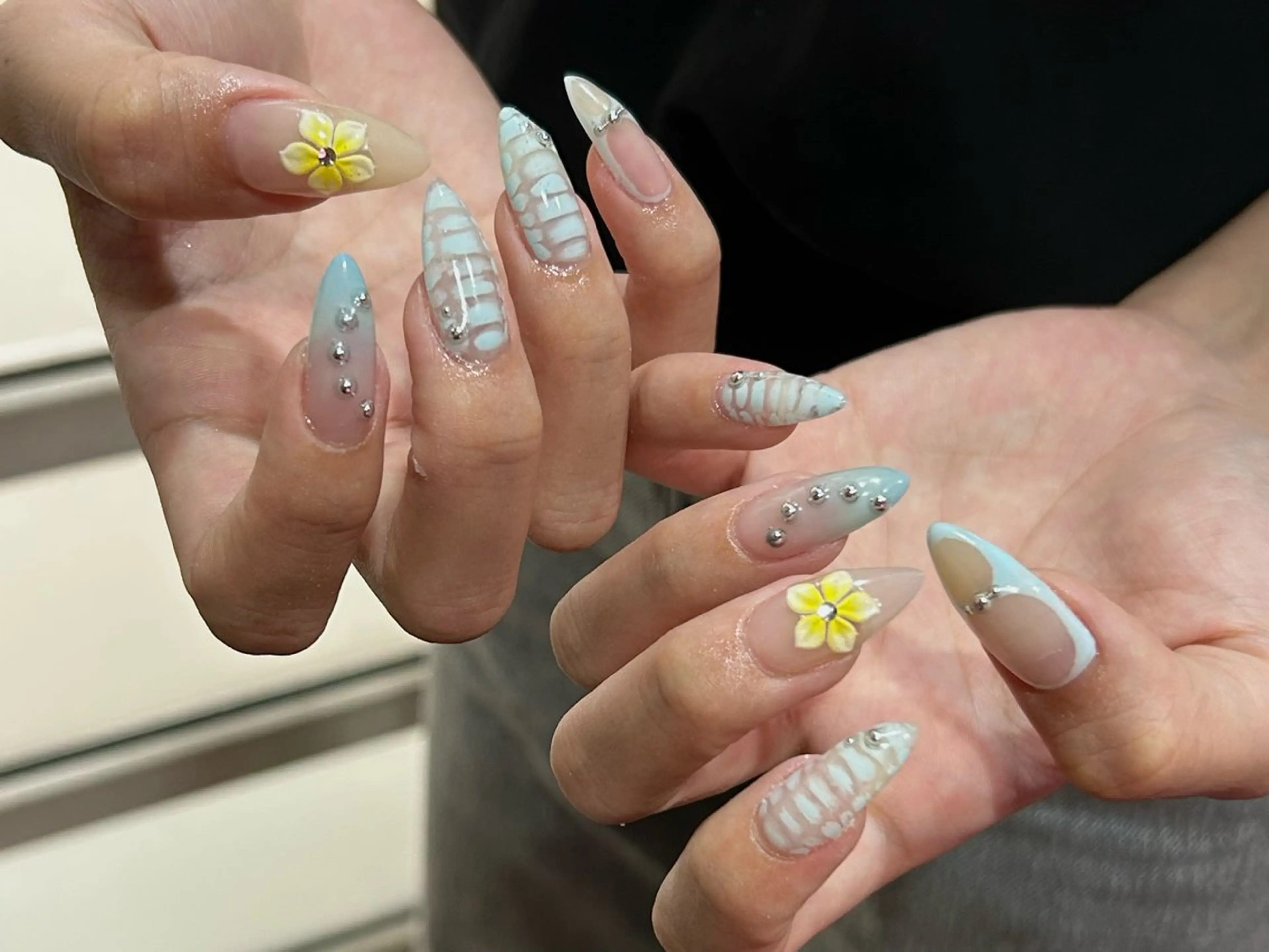 【オフあり】長さだし10本デザインコース🧸持ち込み画像OKの写真