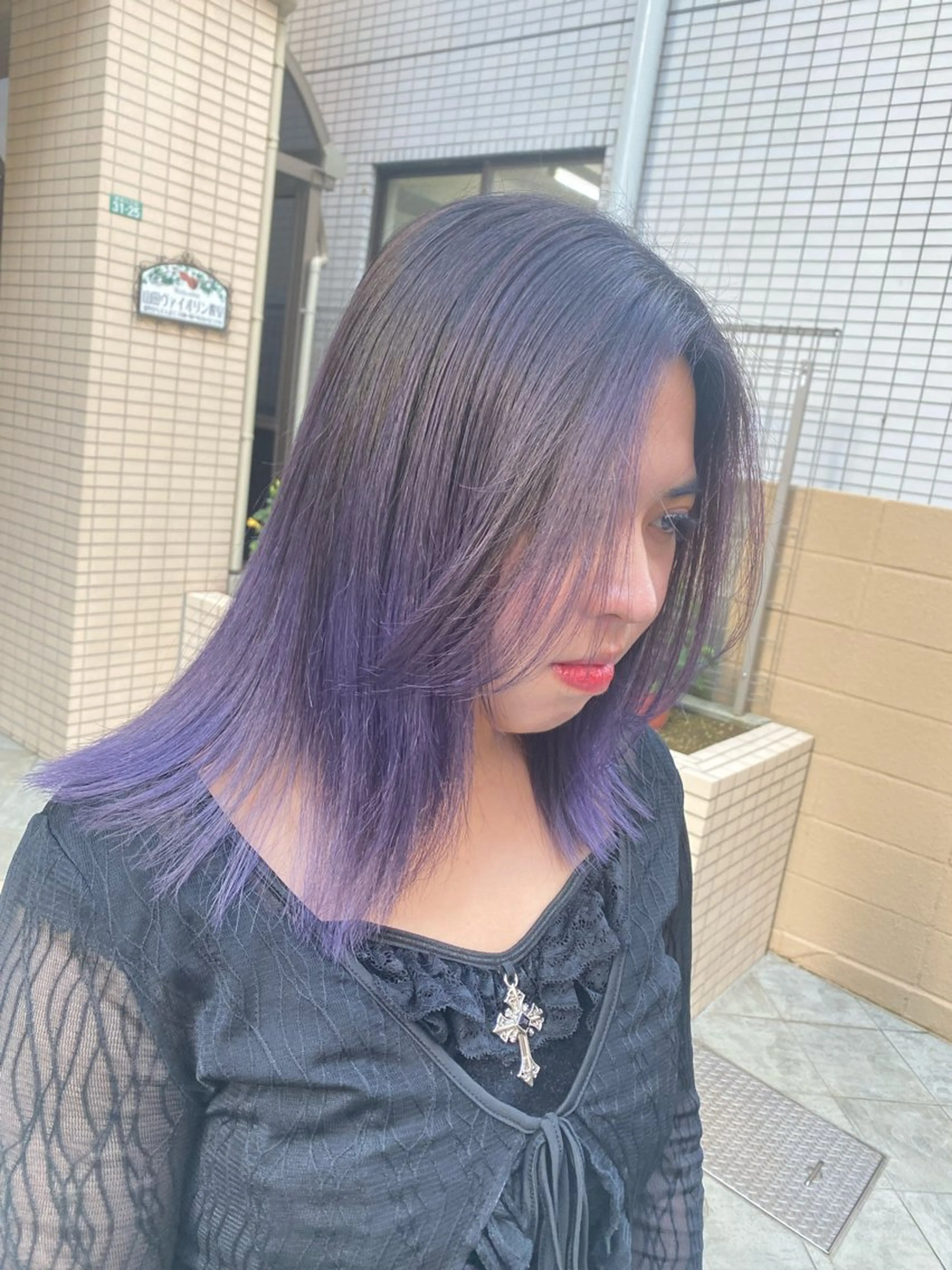 ミディアム カラー 奥井 将希のヘアスタイル