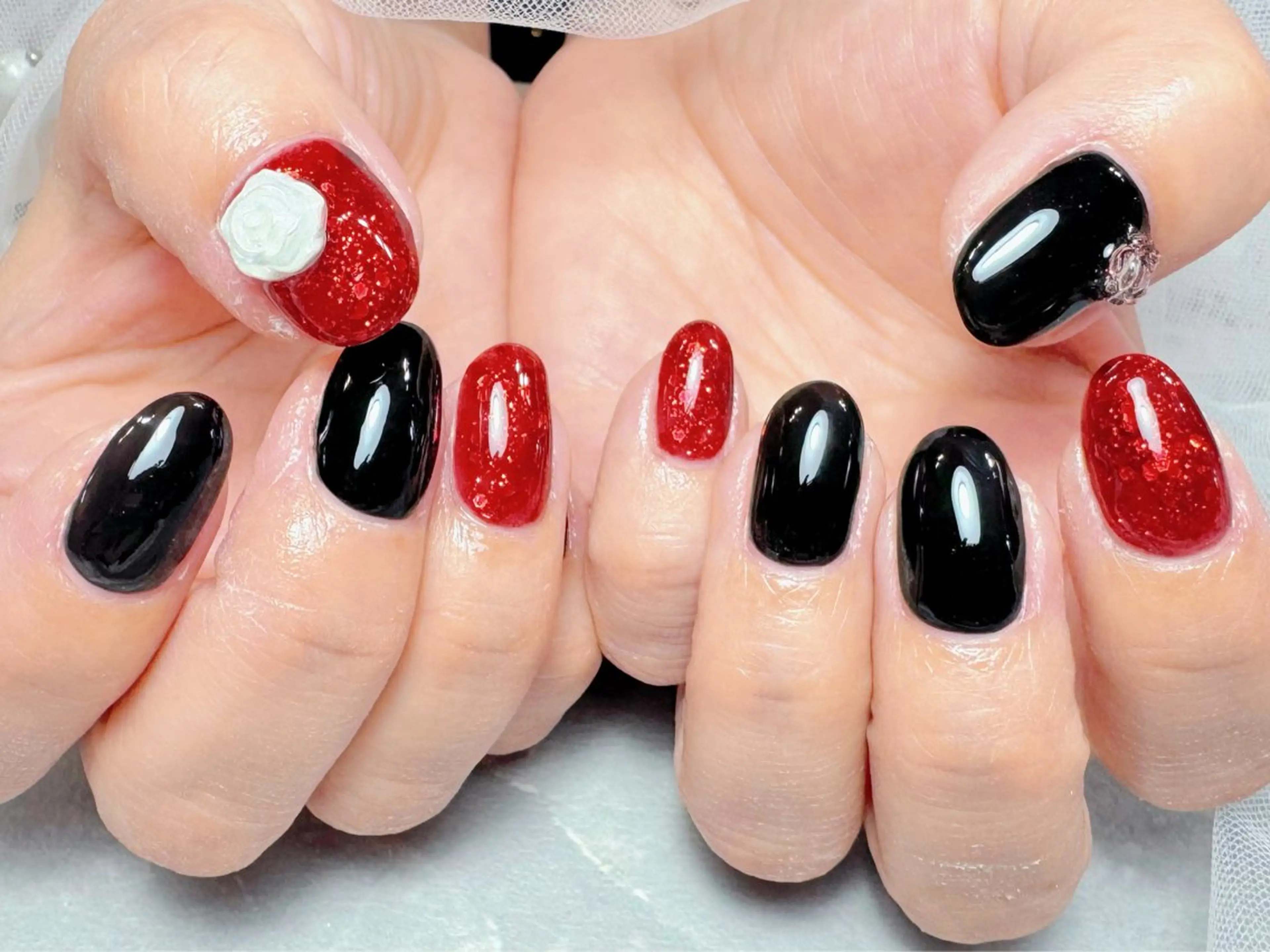 ネイル マジック ミラーのネイルデザイン