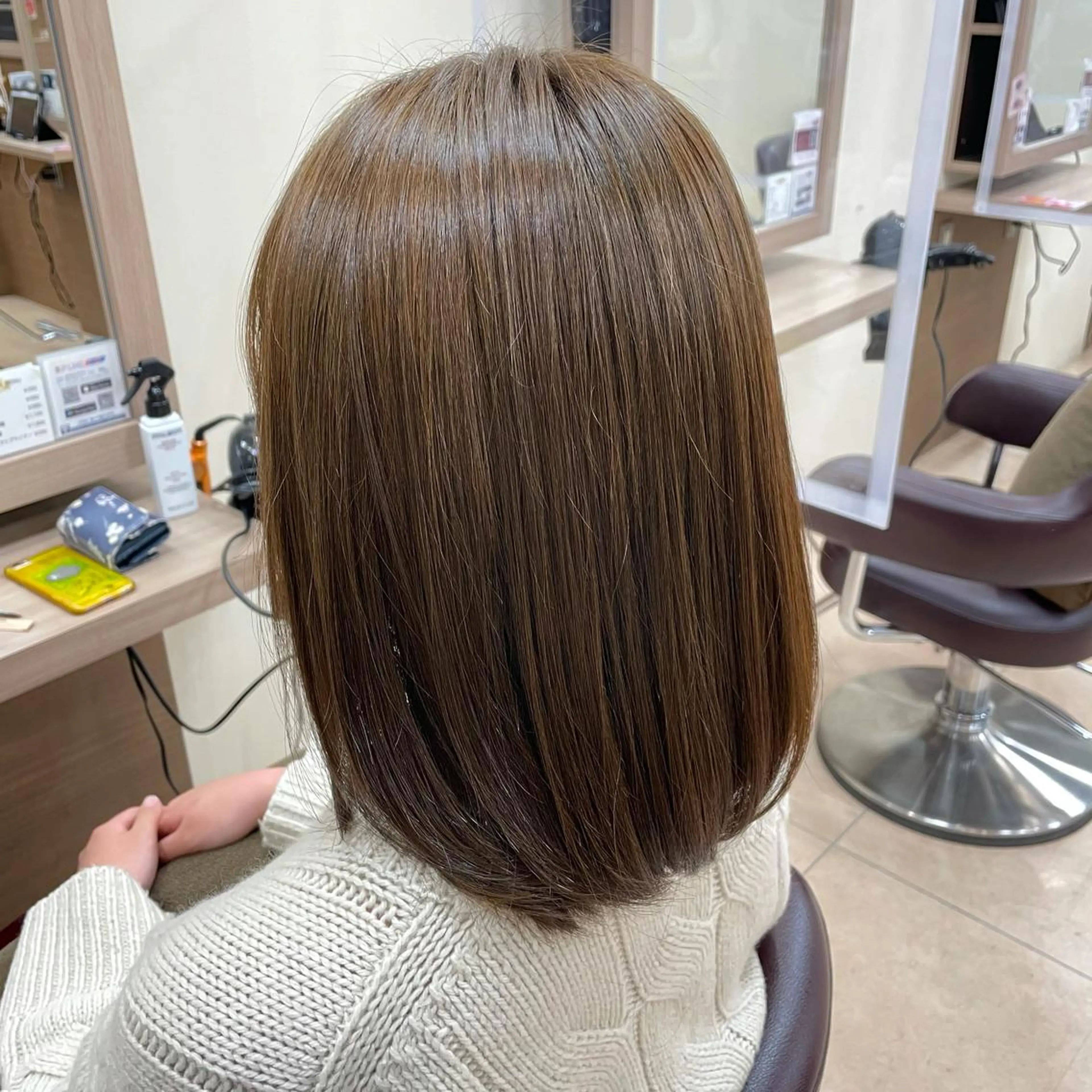 セミロング ボブ CRAFT To-Yaのヘアスタイル