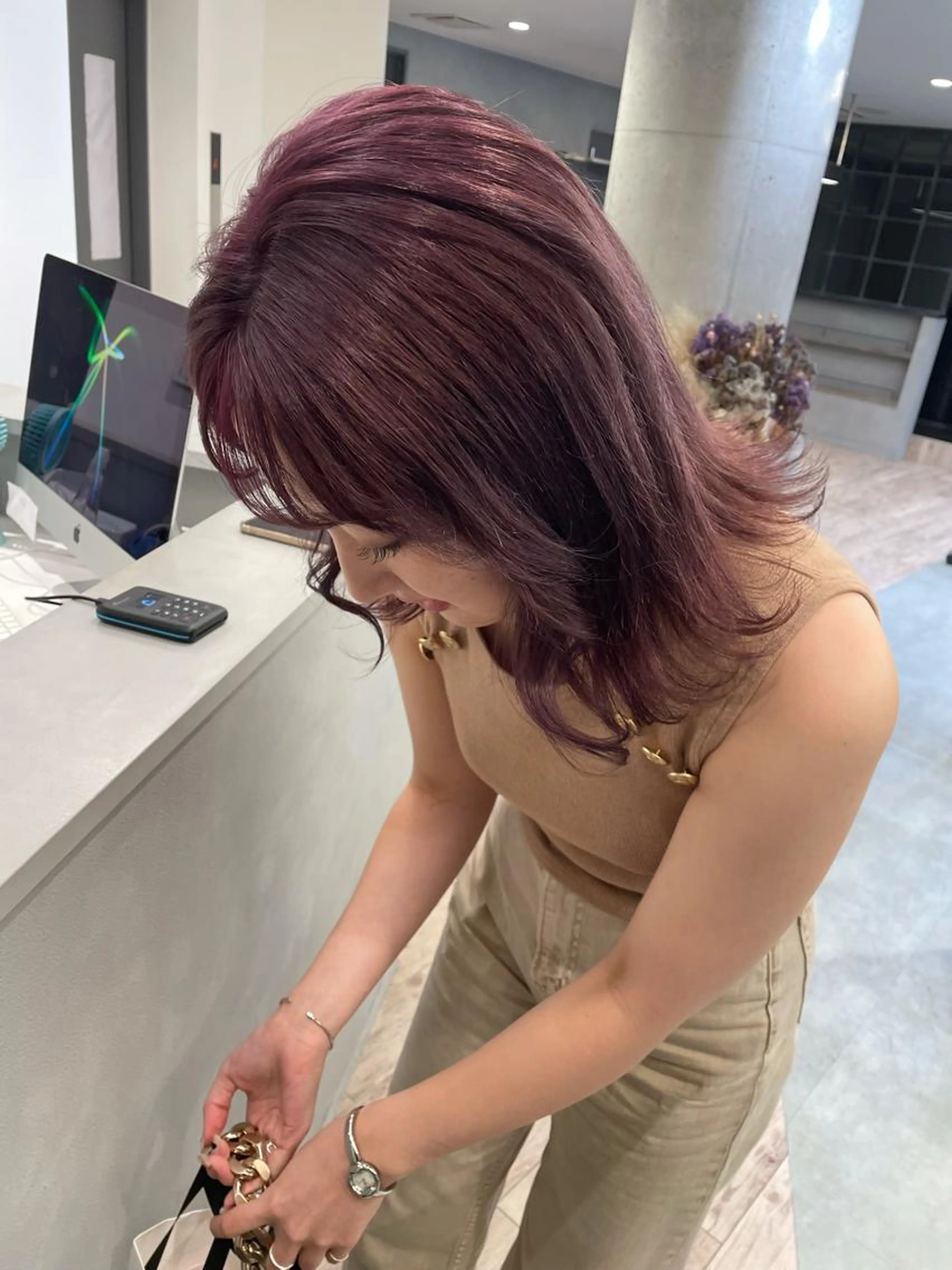 【✨艶髪✨】イルミナカラー🌼プチトリートメント付き!!の写真