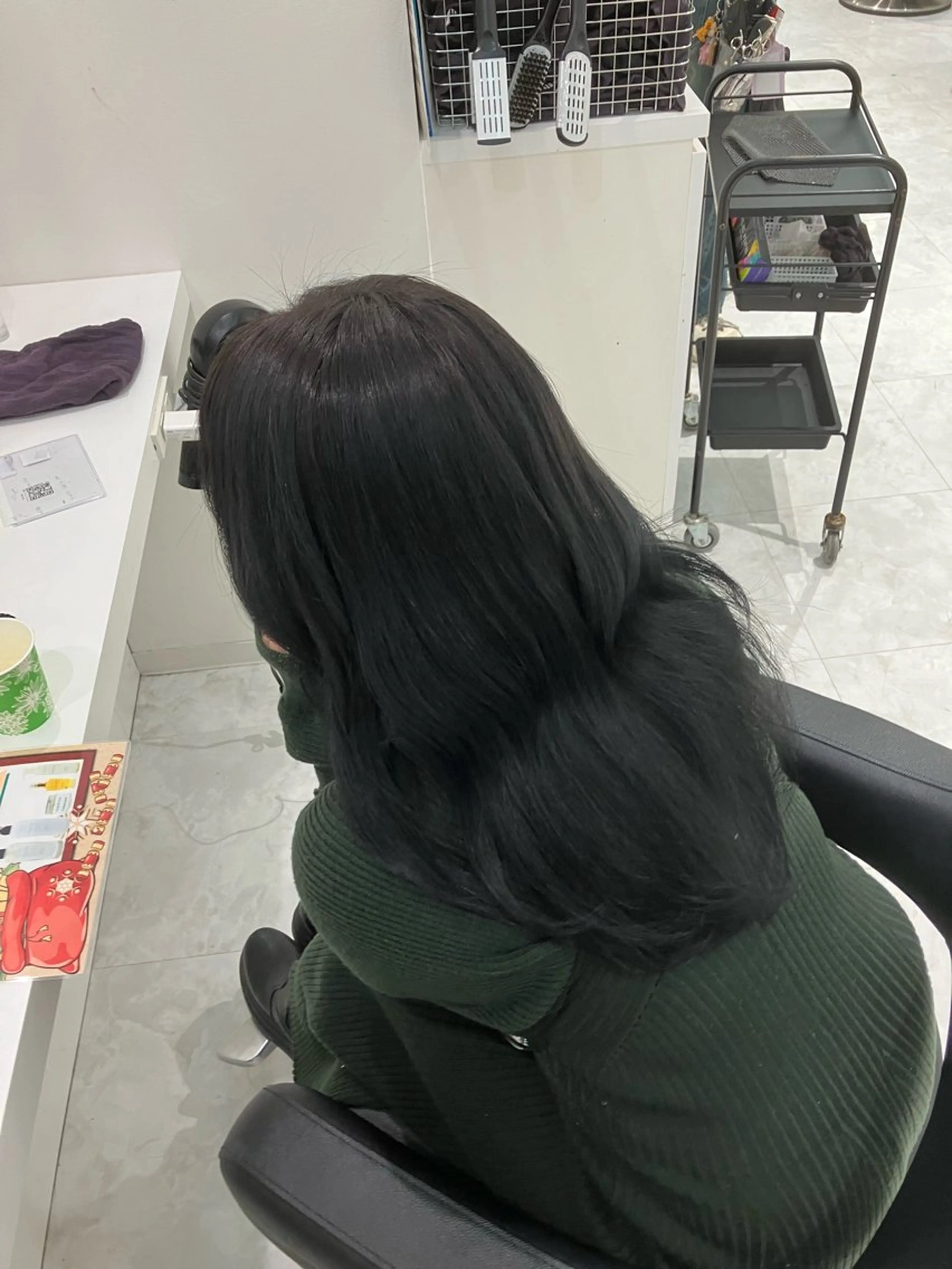 ロング カラー ヘアアレンジ 💓ブリーチ特化 透明感💓あい💓のヘアスタイル