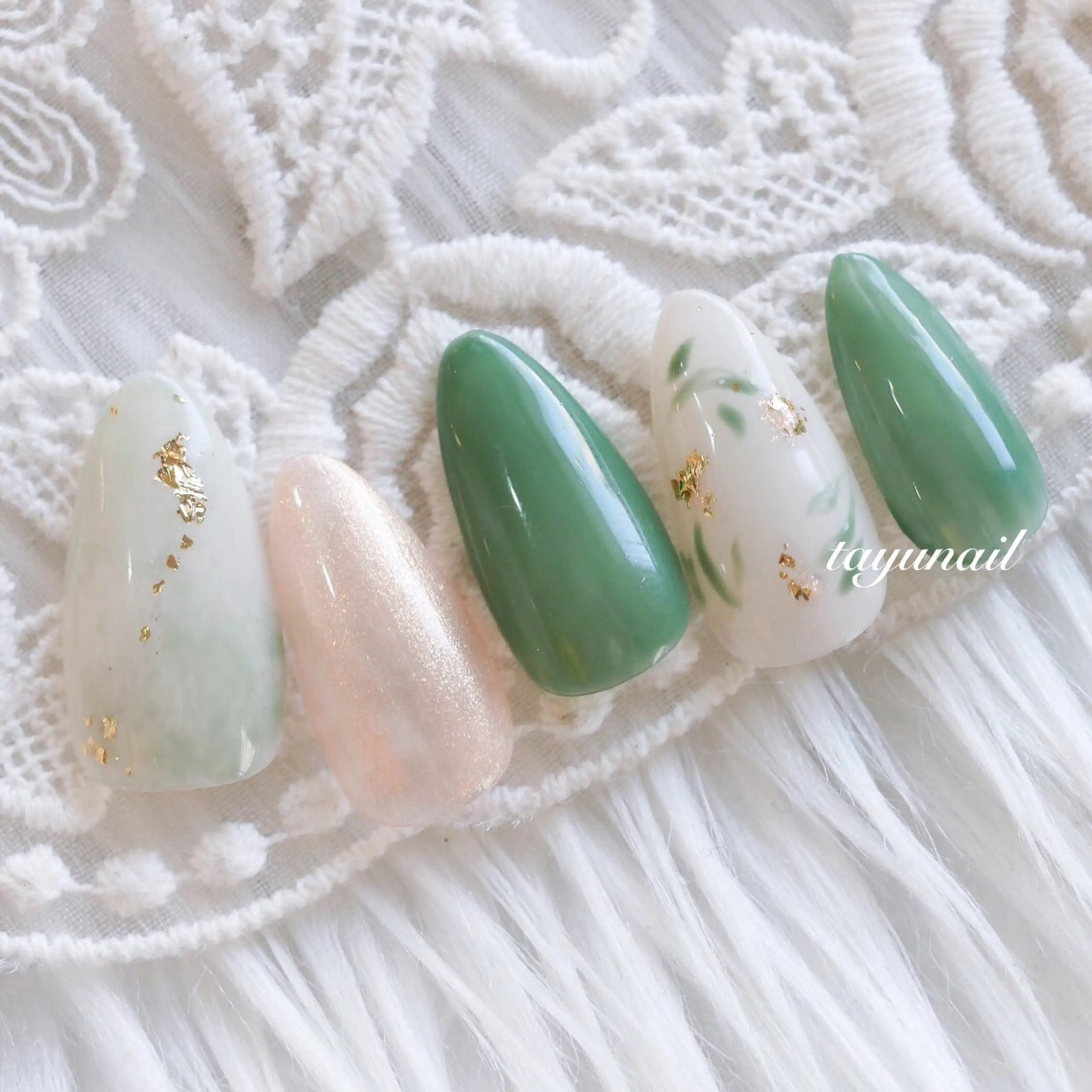 ネイル アートネイル ジェルネイル パラジェル ハンドネイル ネイルサロン 【たゆnail】のネイルデザイン