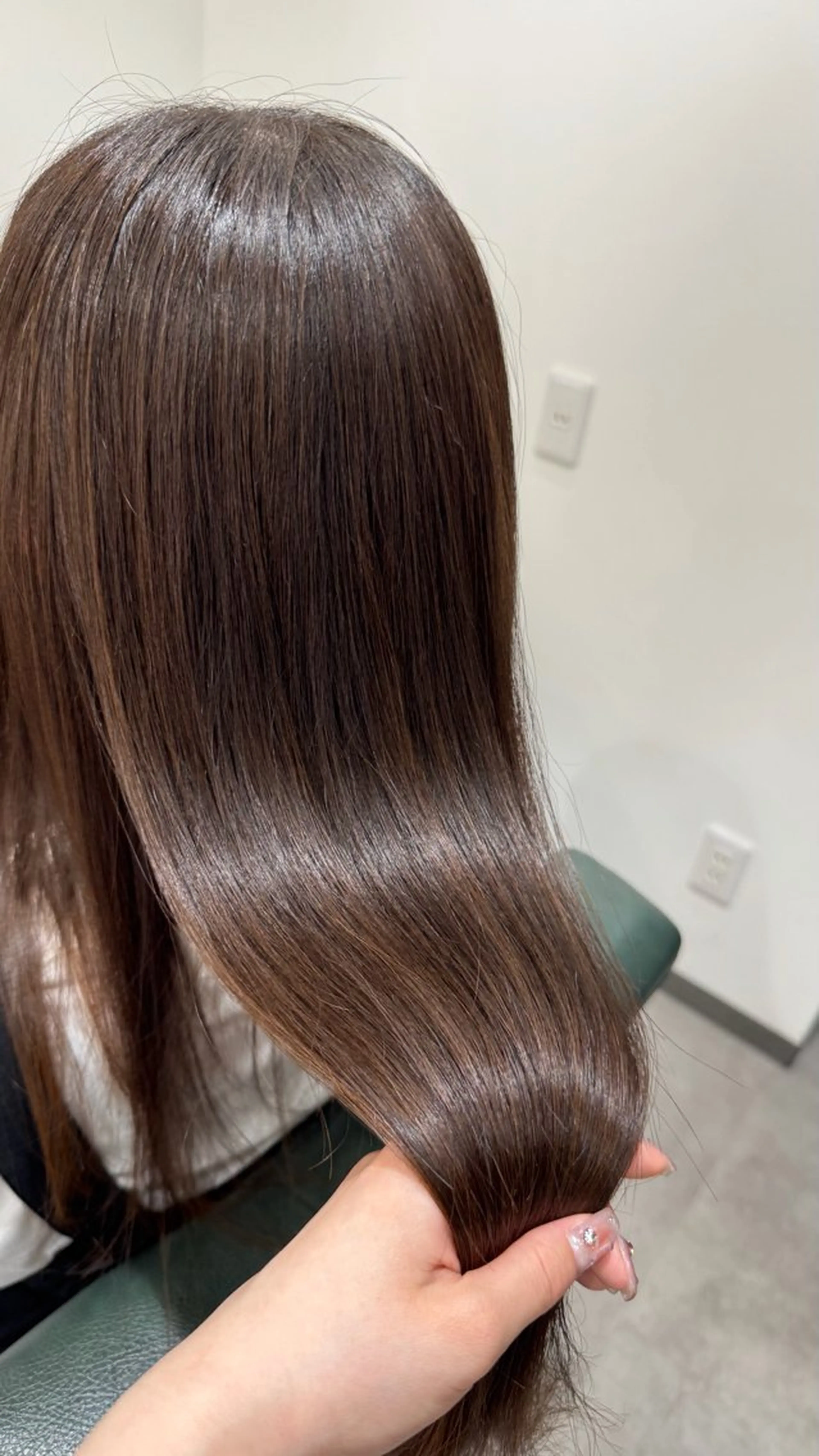 ロング 前園 未歩のヘアスタイル