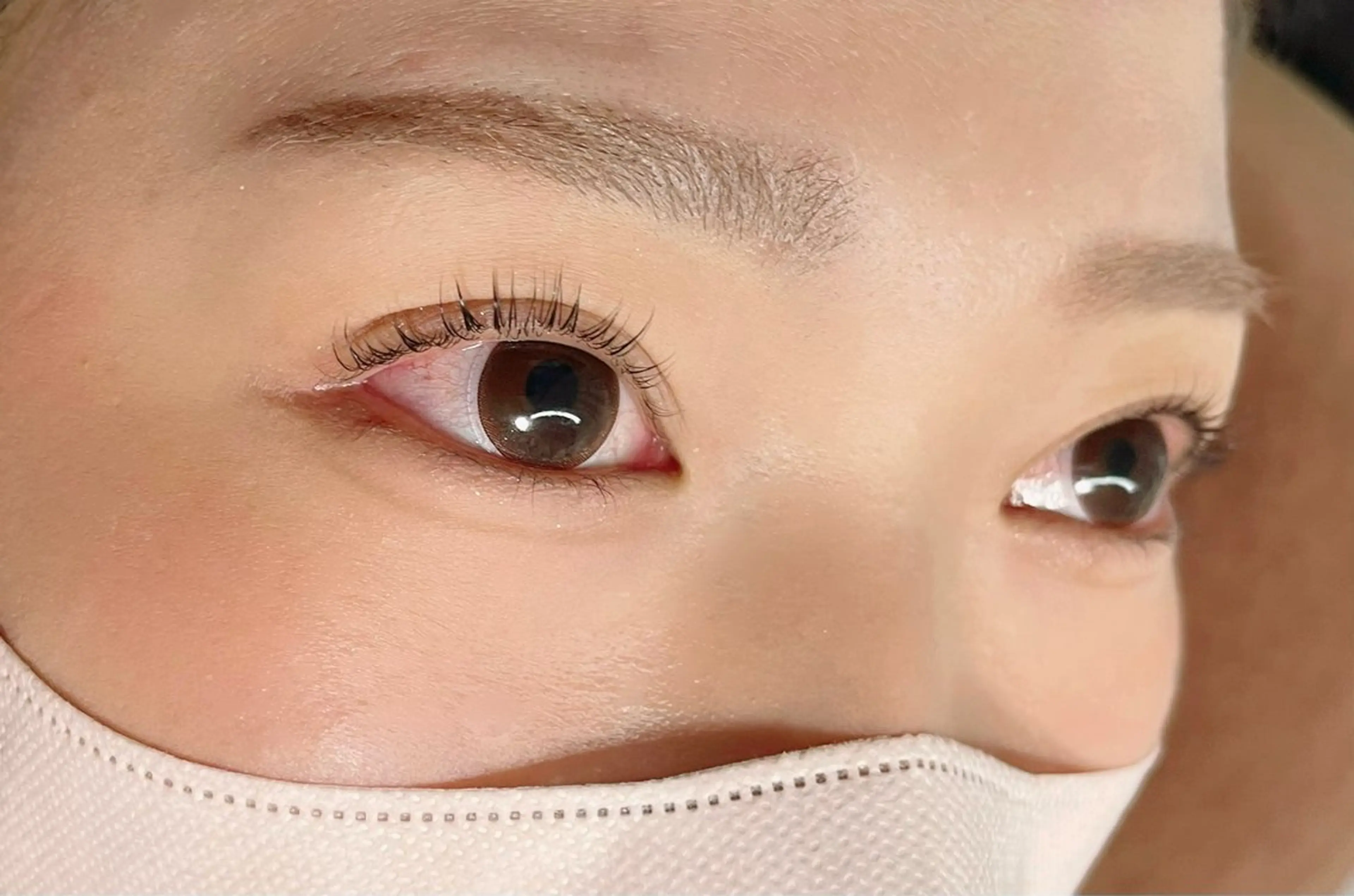 マツエク・マツパ フラットラッシュ パリジェンヌラッシュリフト まつげパーマ 一重×まつ毛パーマ ボリュームラッシュ マツパ Charme 五反田・不動前・目黒のマツエク・マツパデザイン