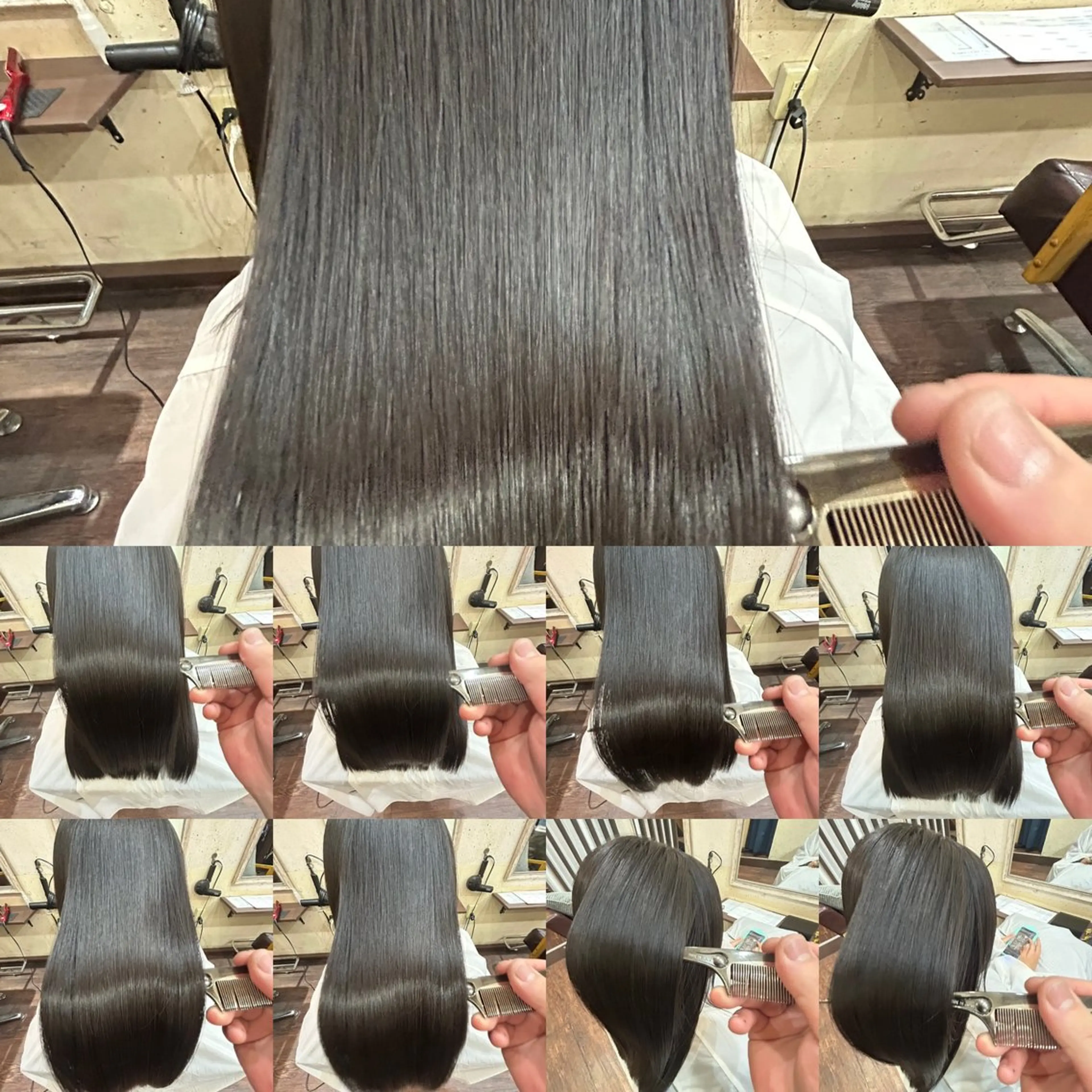 セミロング カット ヘアカラー トリートメント ヘッドスパ 木村 瞬のヘアスタイル