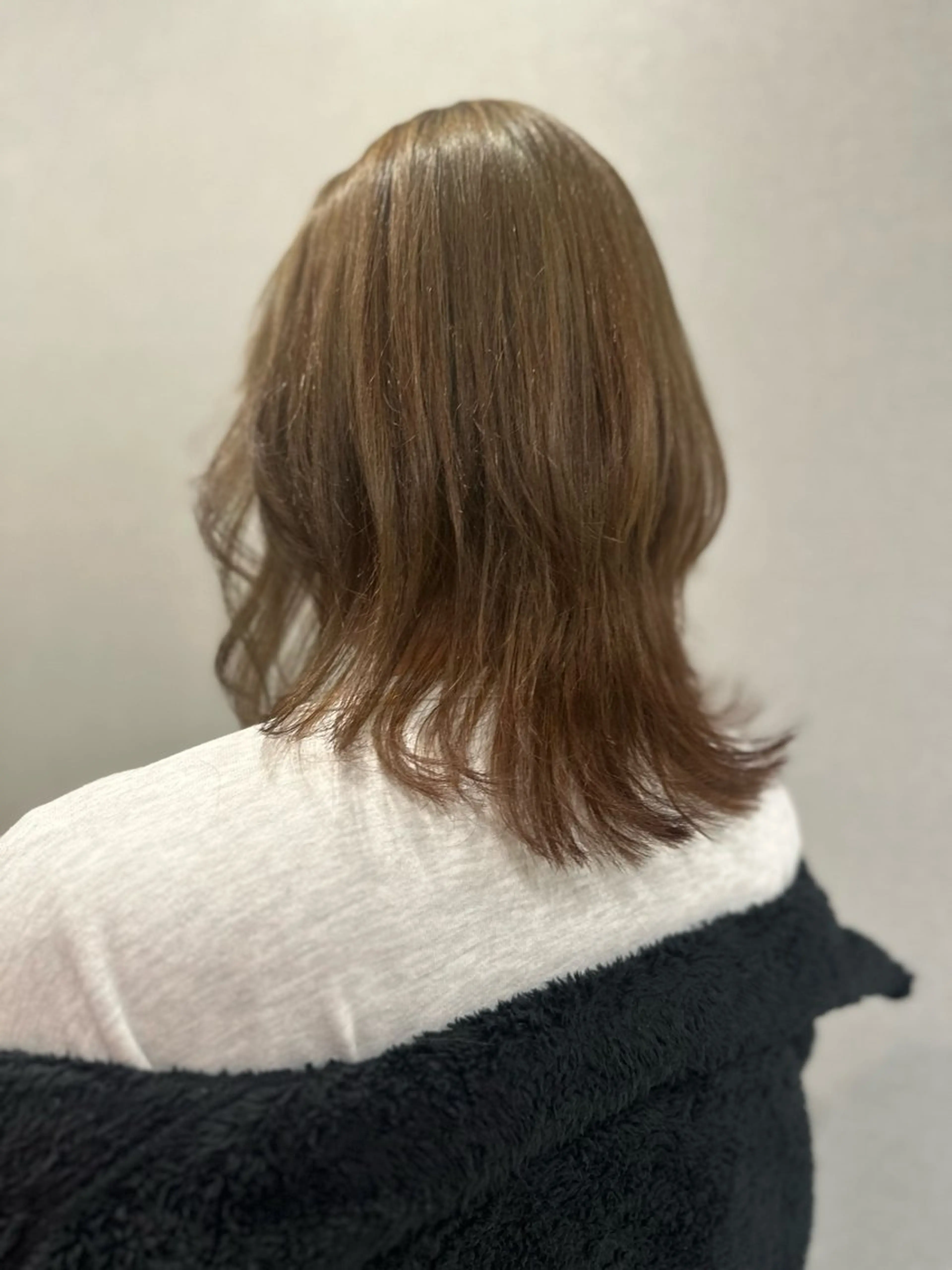 ミディアム カラー カット ヘアカラー K Harukaのヘアスタイル