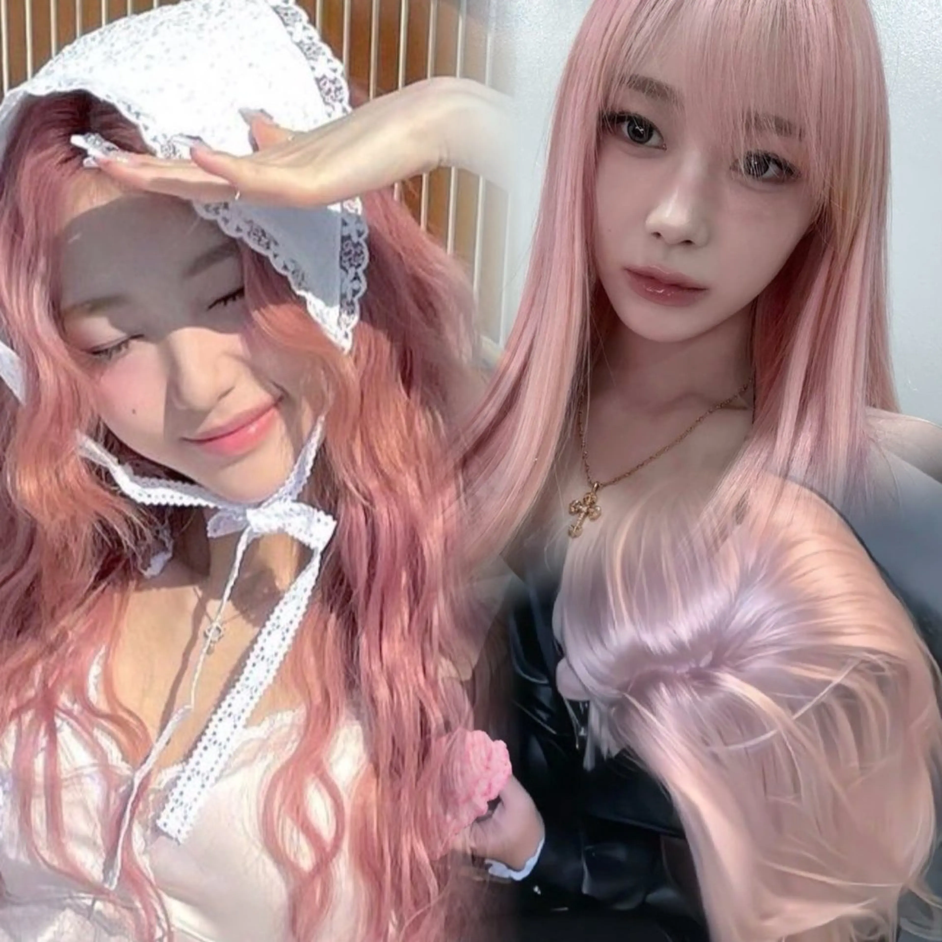 ロング ナナ♡レイヤーカット ♡似合わせカラーのヘアスタイル