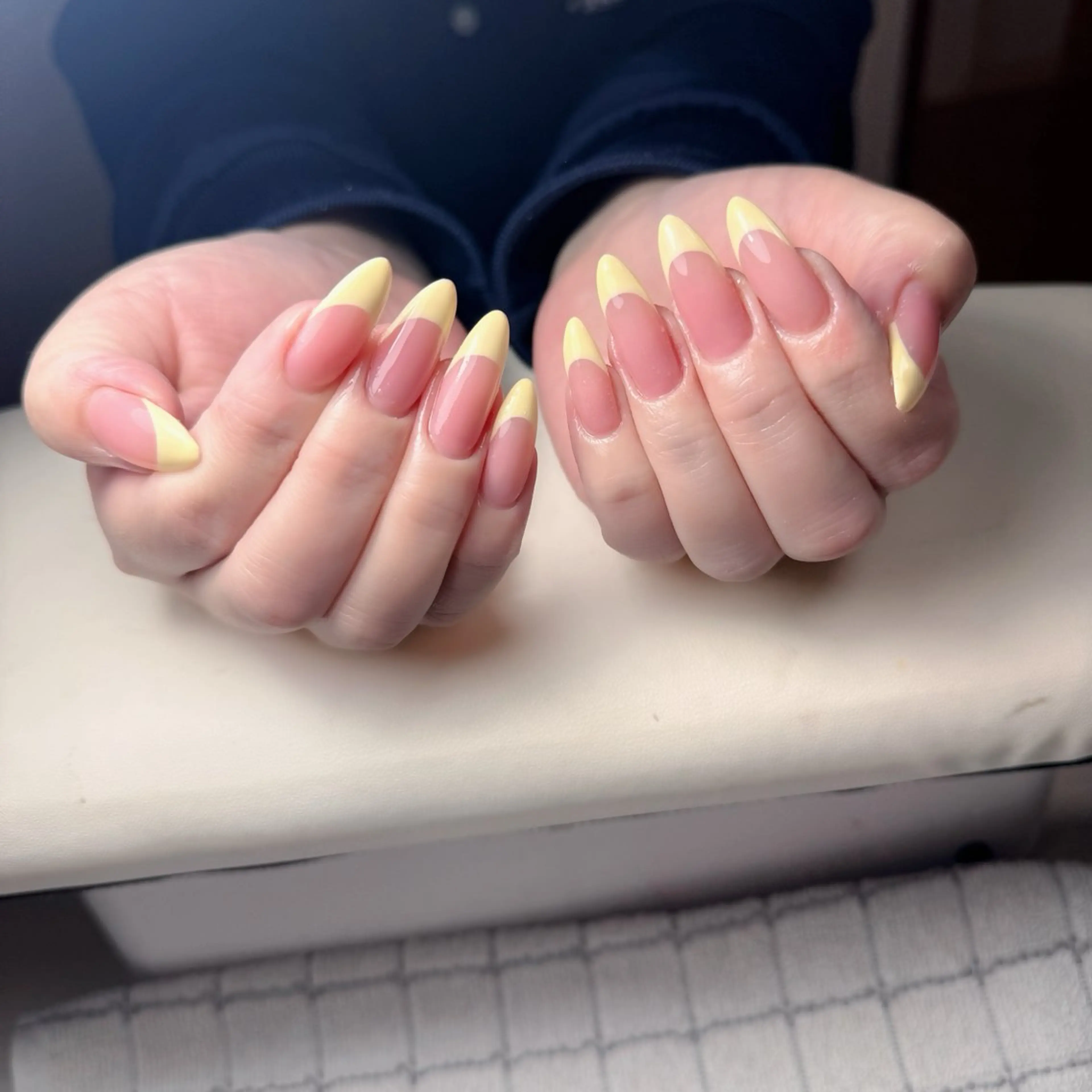 ネイル チークネイル フレンチネイル グラデーション 韓国ネイル マグネットネイル ハンドネイル Hana Nailのネイルデザイン