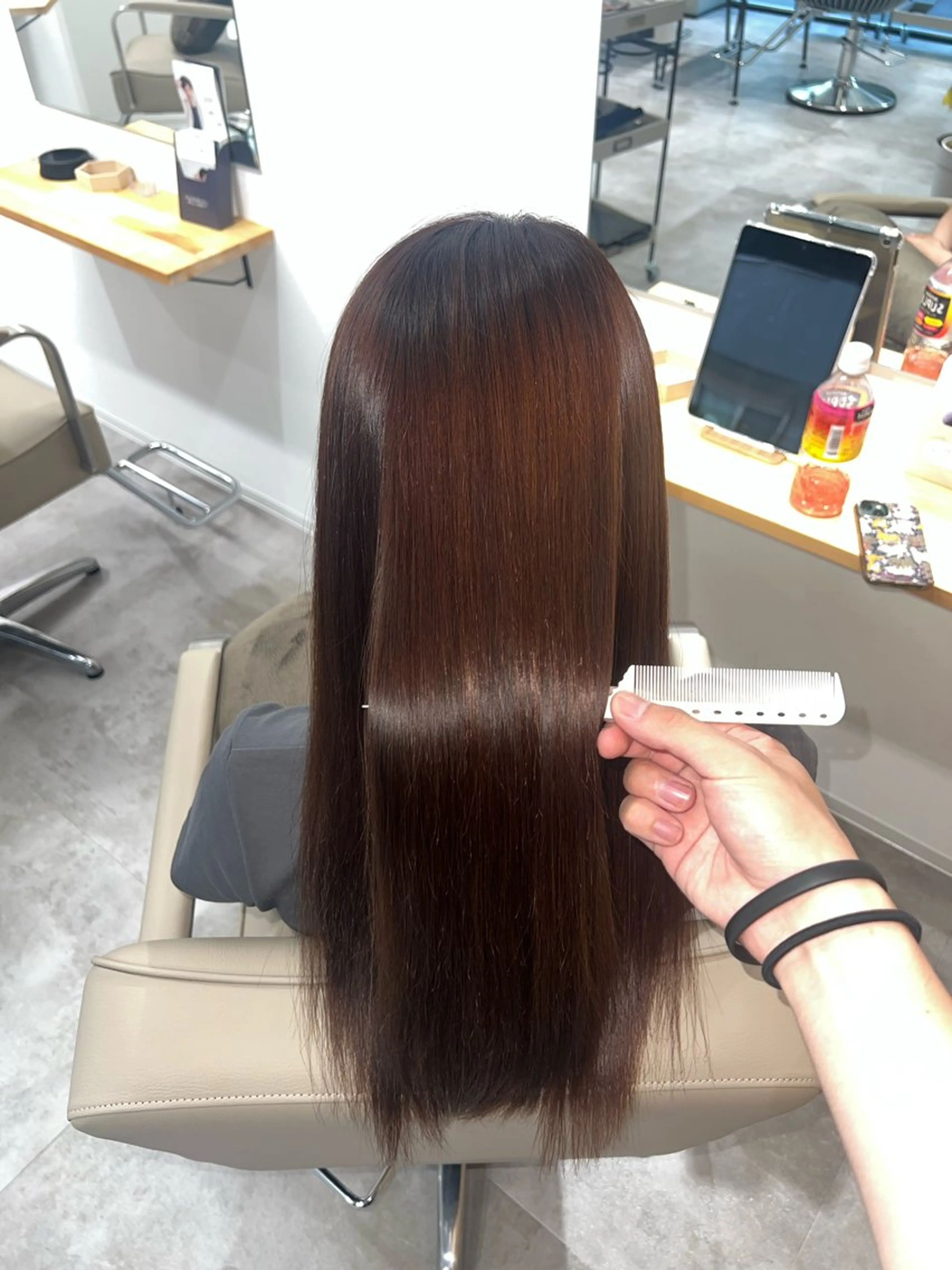 ロング 髪質改善 カット ヘアカラー トリートメント ヘッドスパ 🫧髪質改善 縮毛矯正特化🫧中西のヘアスタイル