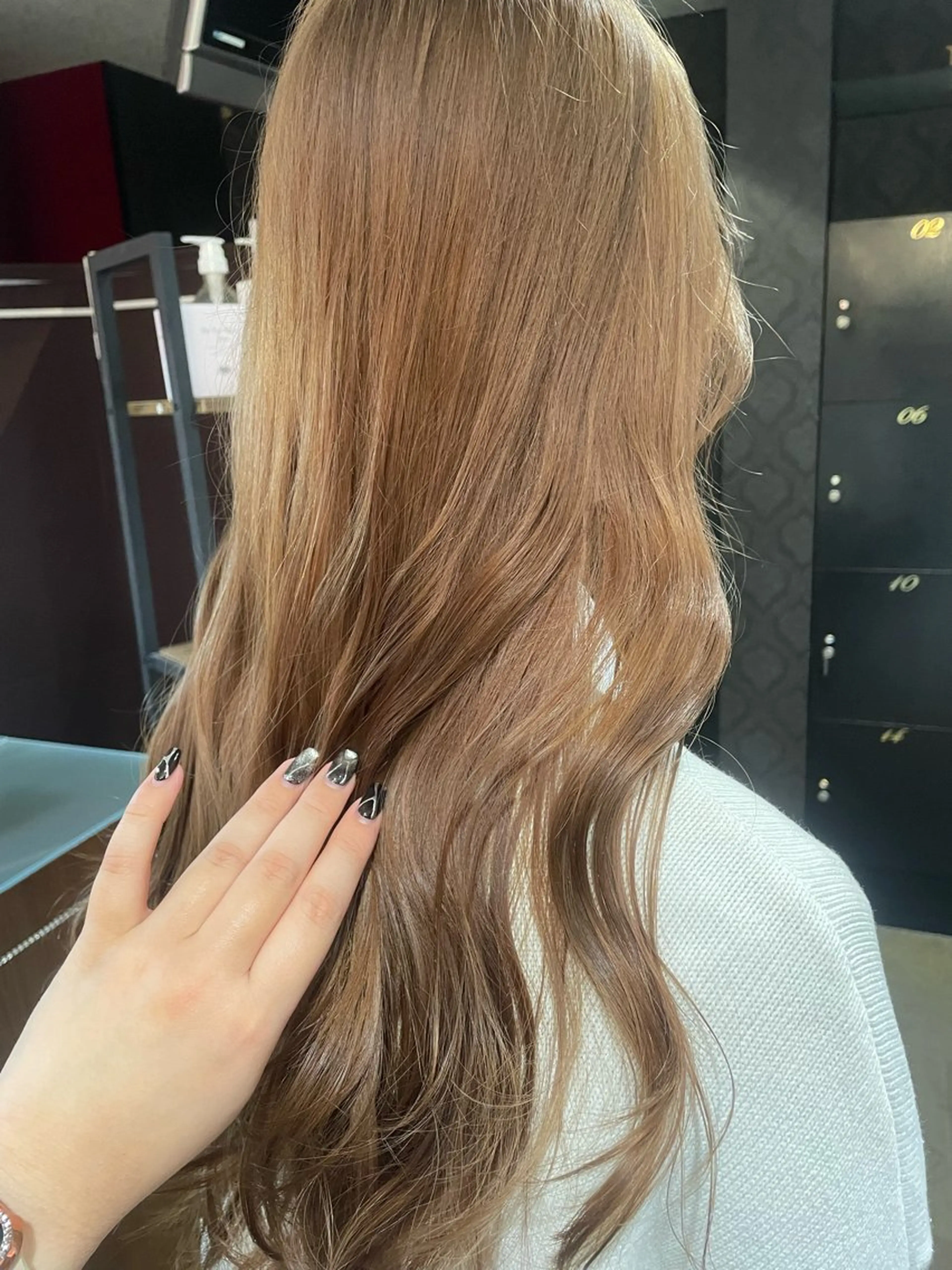 ロング カラー ヘアカラー トリートメント 💞暖色カラー 💞risaのヘアスタイル