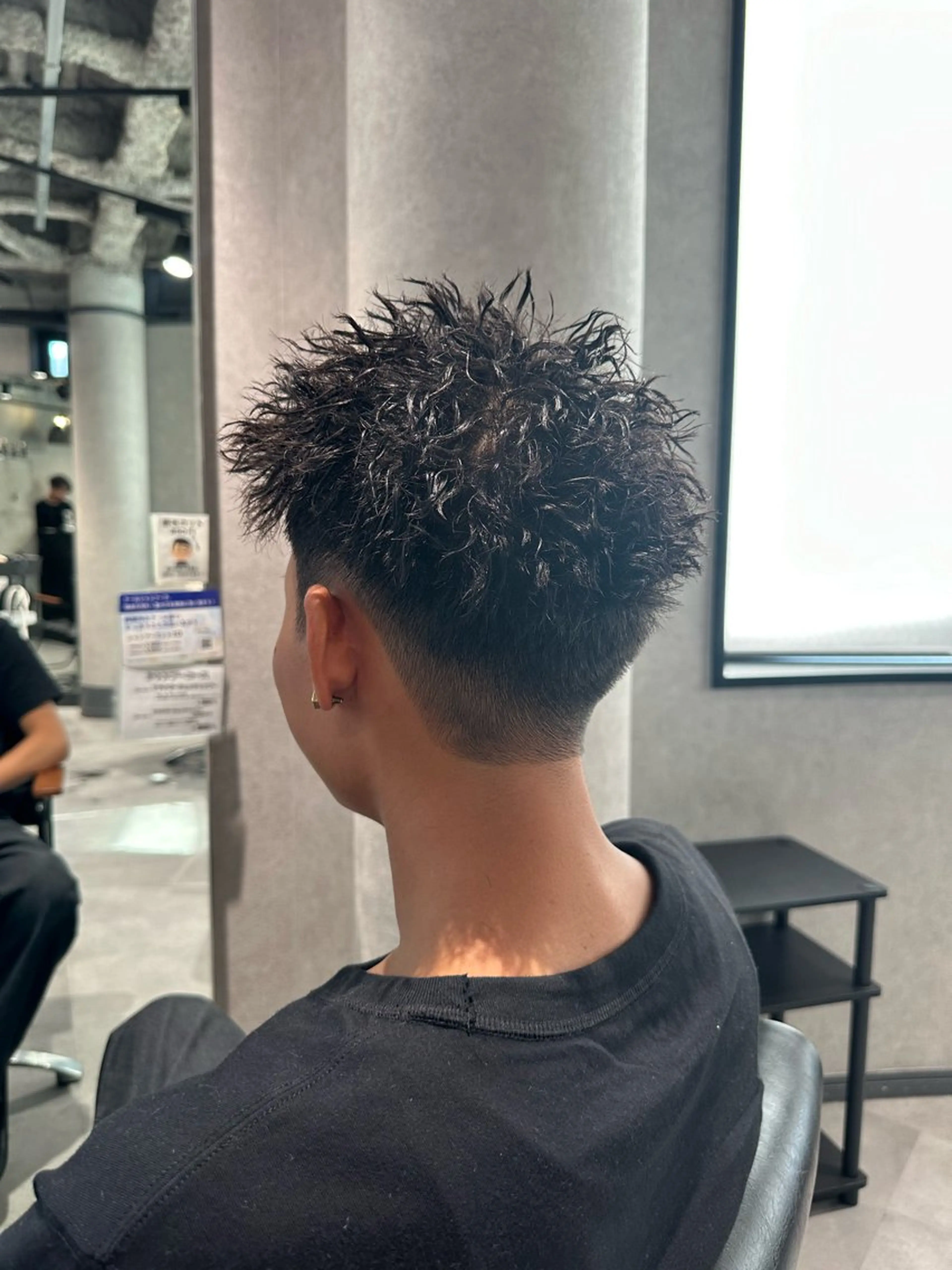 ショート パーマ ヘアアレンジ メンズ メンズヘア静岡 ✂︎Ryuheiのヘアスタイル